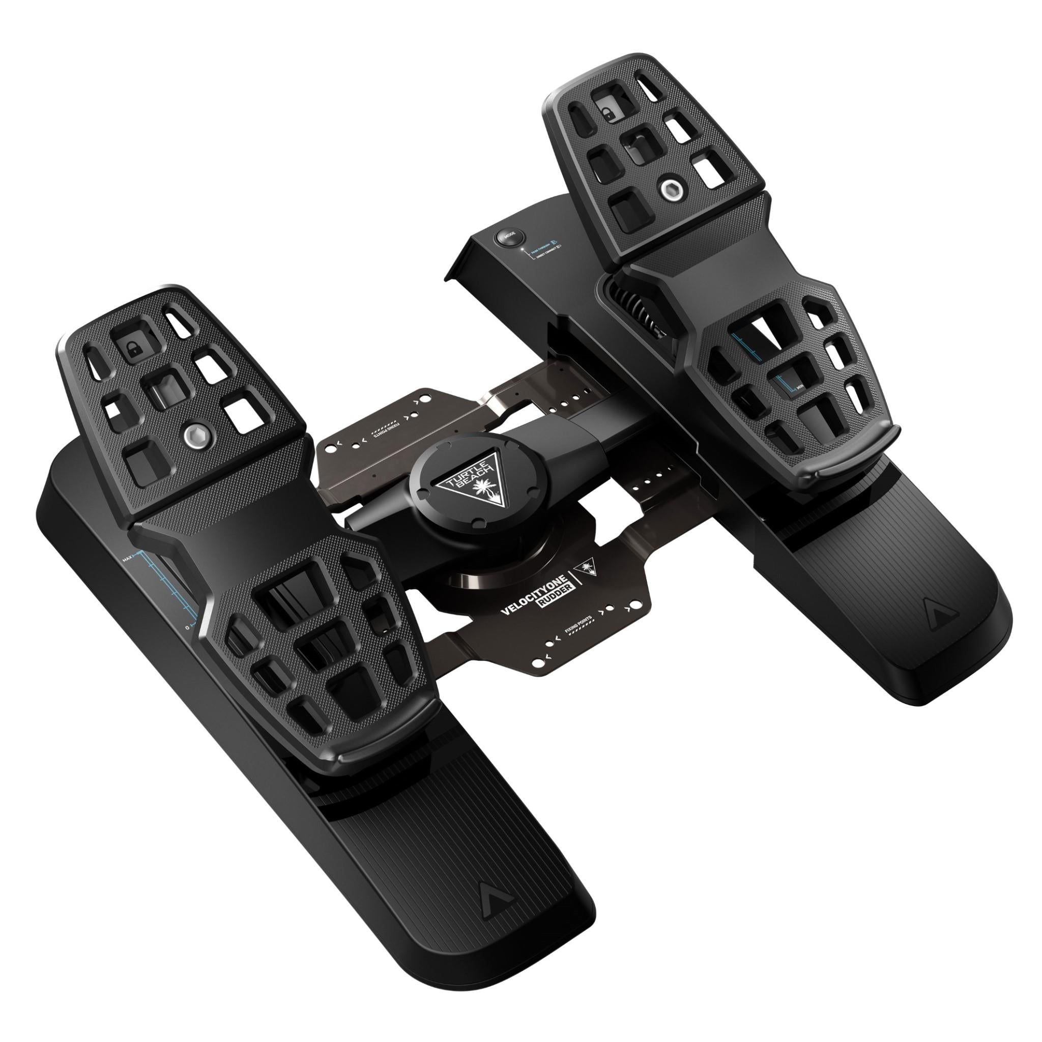 turtle beach velocityone rudder universal rudder pedals for xbox series x|s & xbox one or windows pc