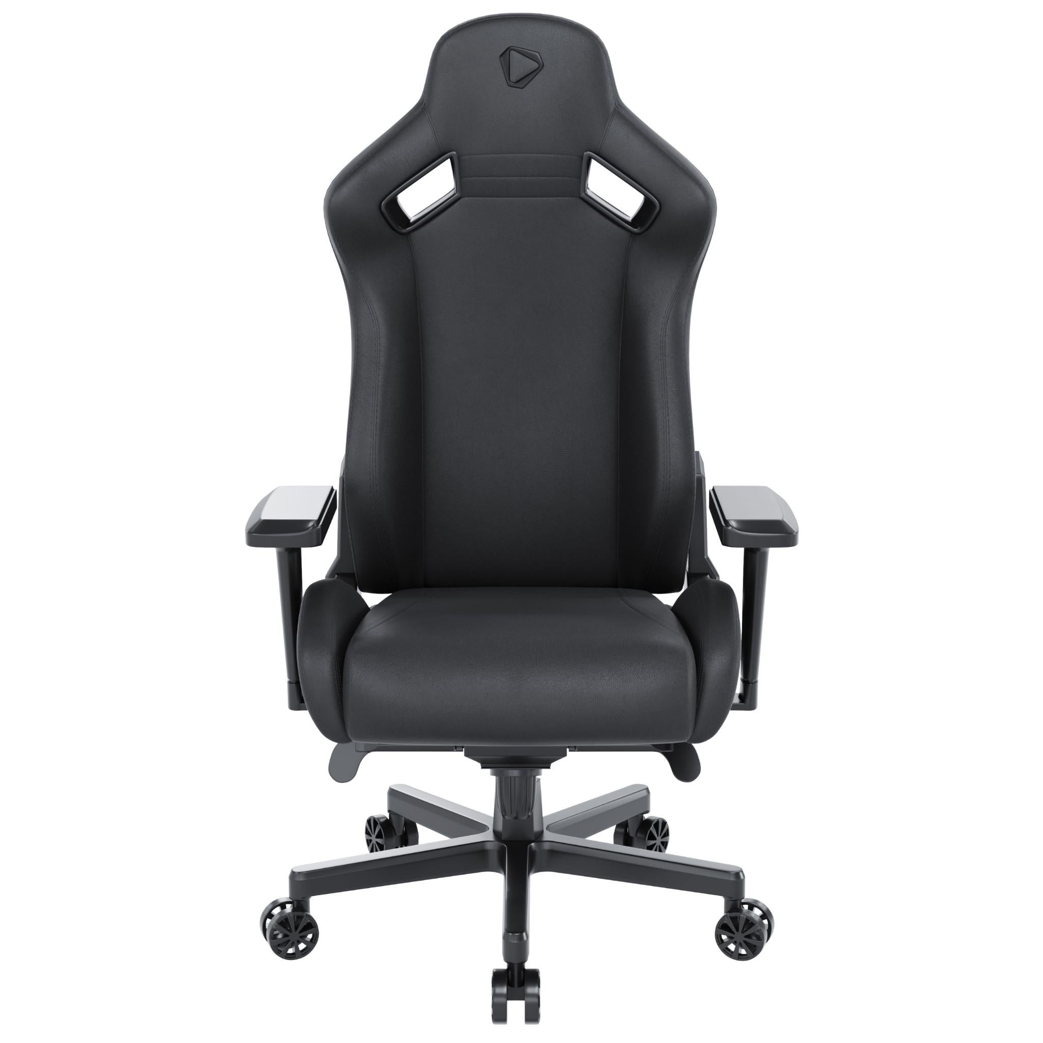 onex ev12 real leather xl edition gaming chair (black)