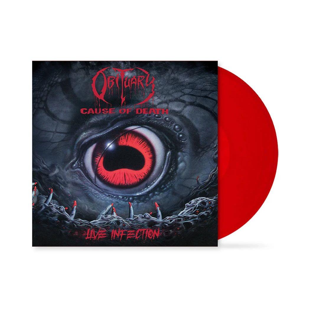cause of death - live infection (blood red vinyl)