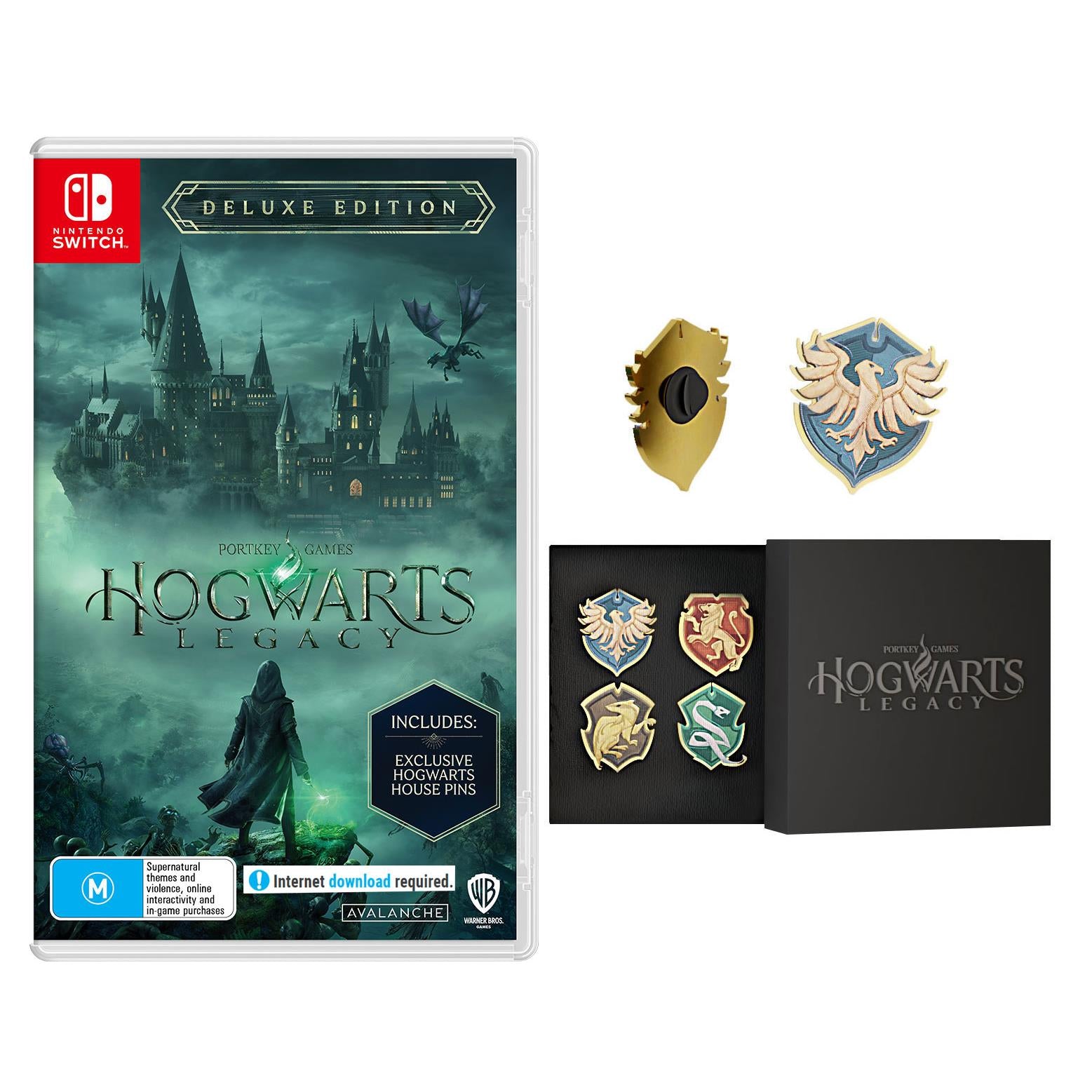 hogwarts legacy deluxe pin badge edition