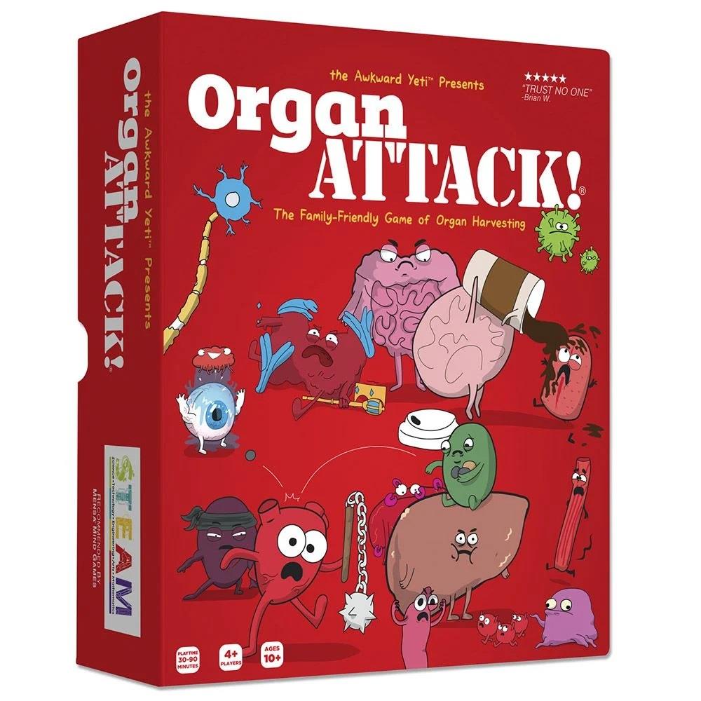 organ attack new edition board game