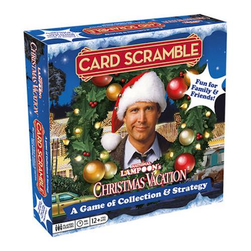 card scramble board game - christmas vacation