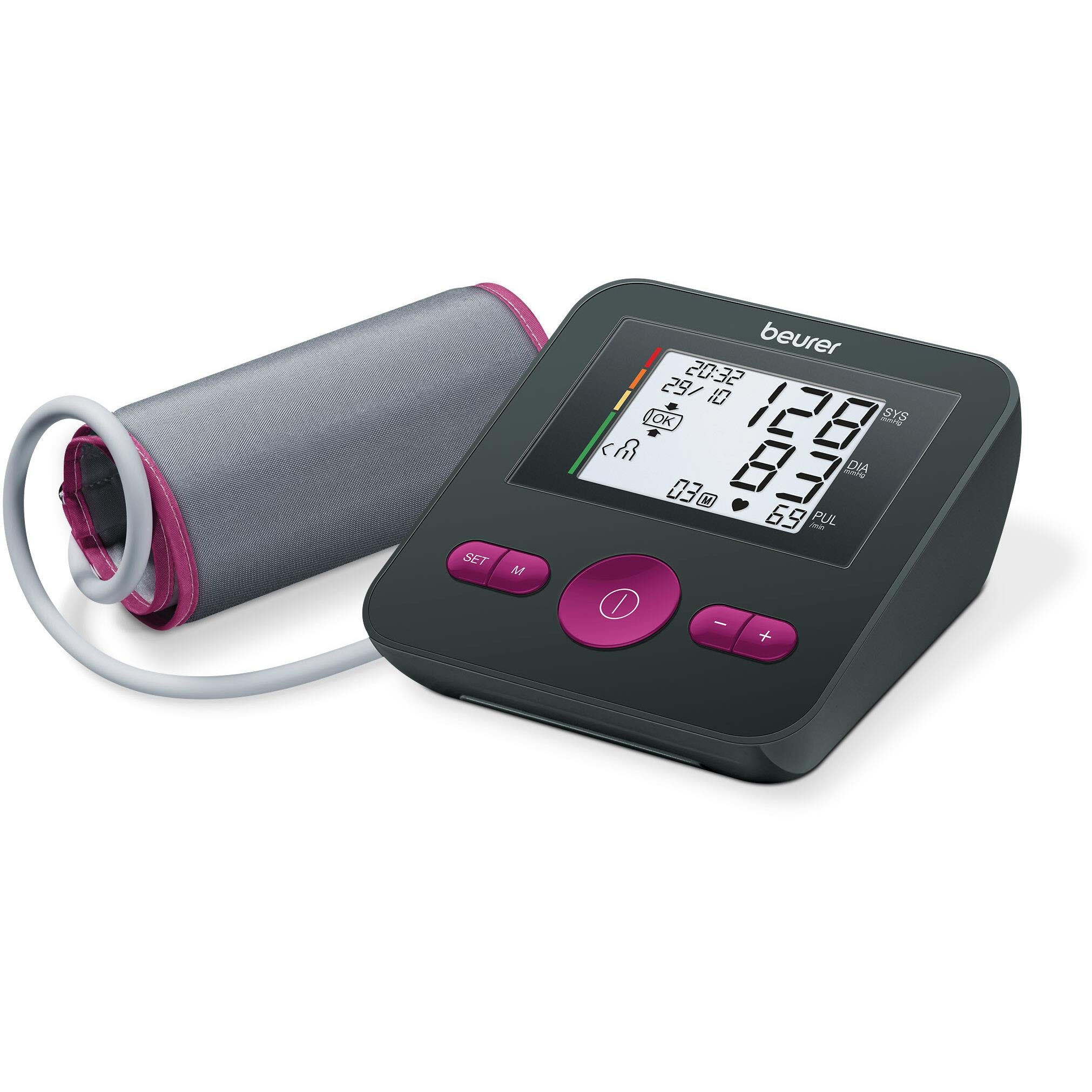 beurer bm27le upper arm blood pressure monitor (limited edition)