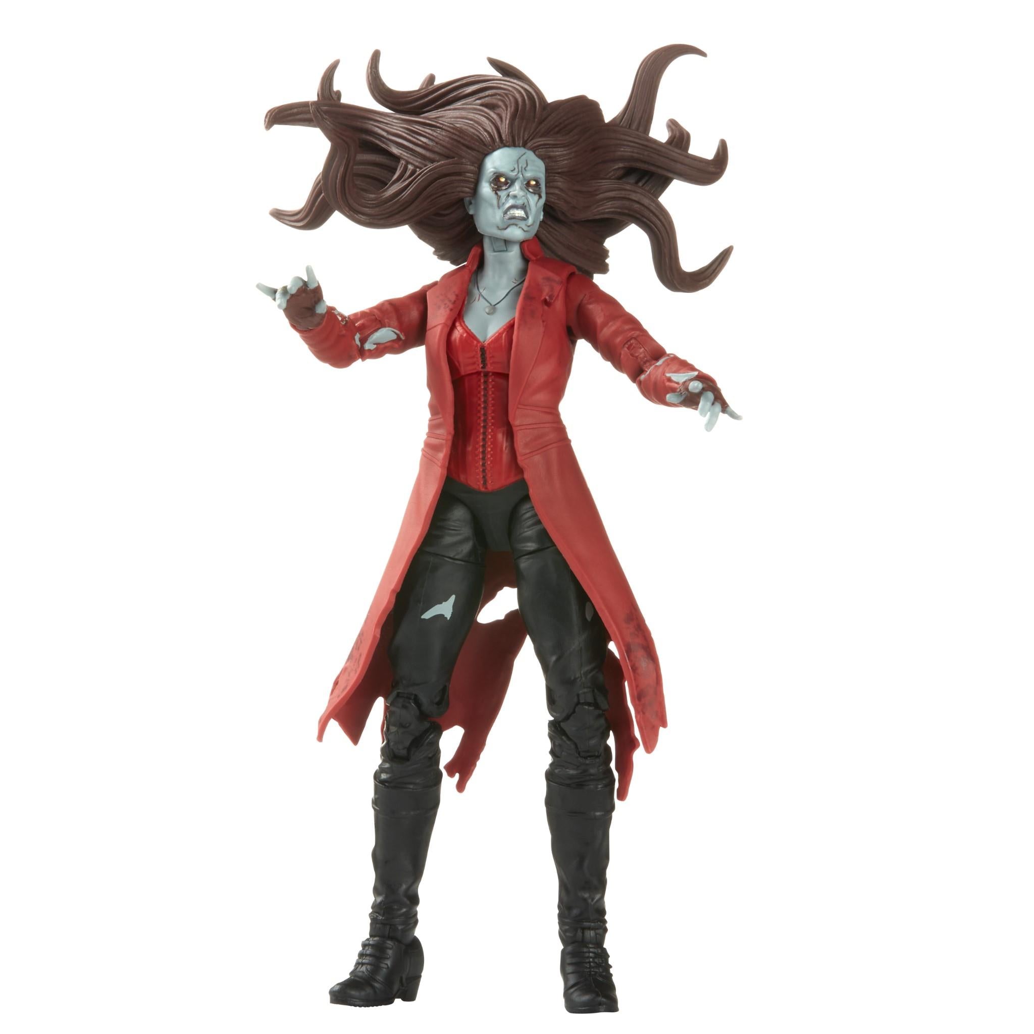 marvel - legends series: zombie scarlet witch figure