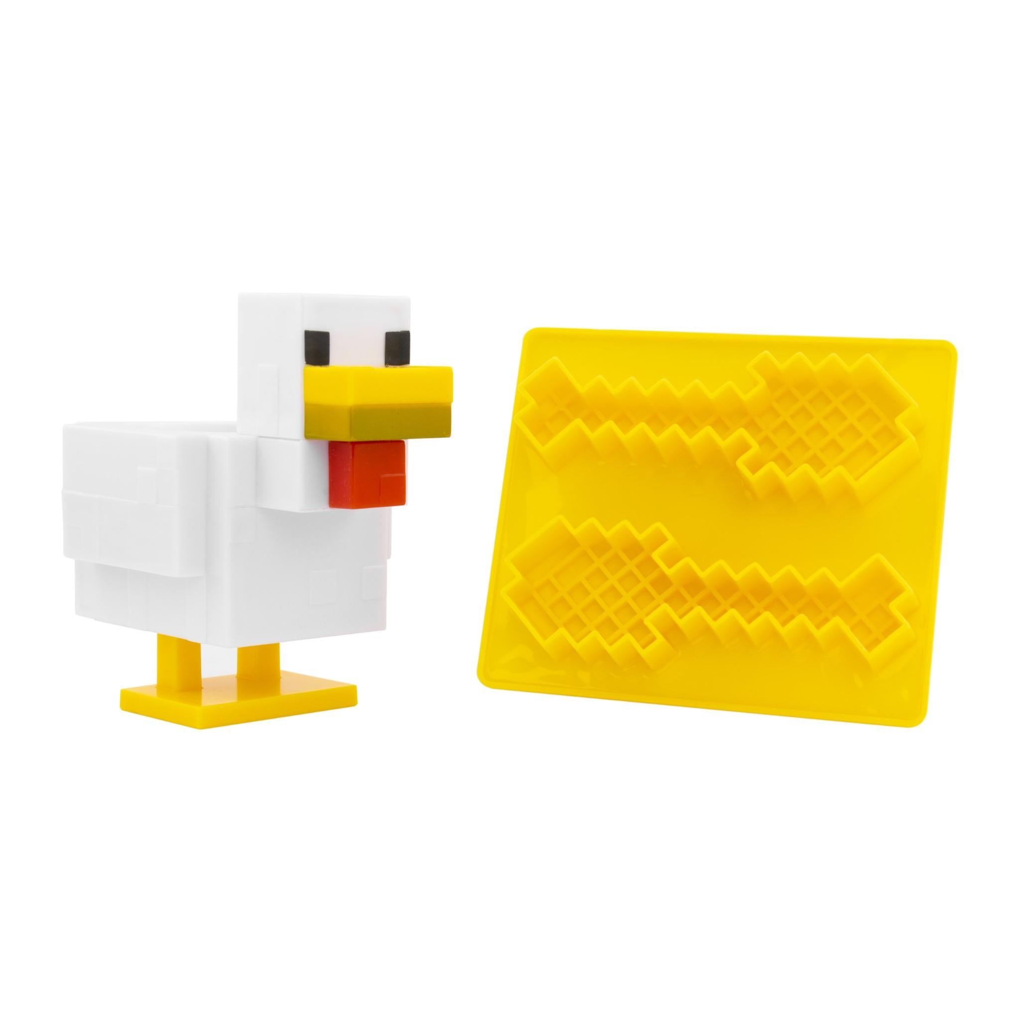 minecraft - chicken egg cup & toast cutter