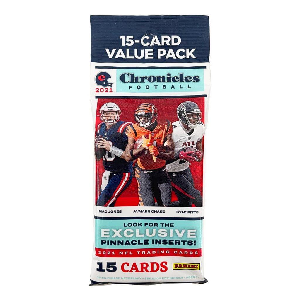 panini 2022 nfl trading cards - chronicles football fat pack