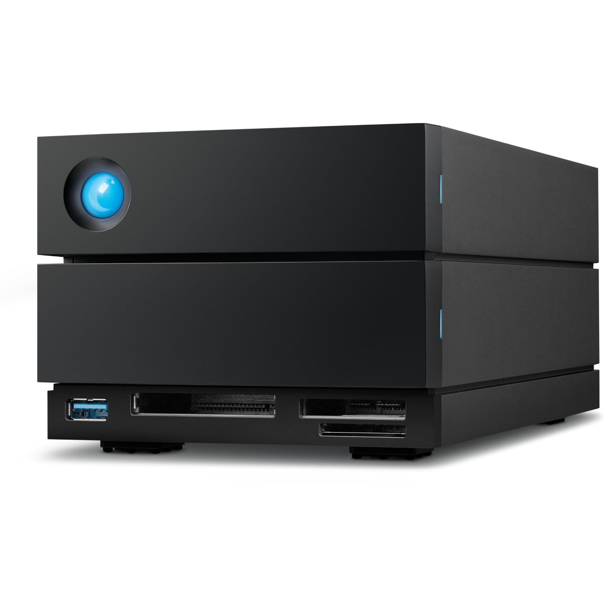 lacie 2big dock v2 raid professional desktop storage 40tb