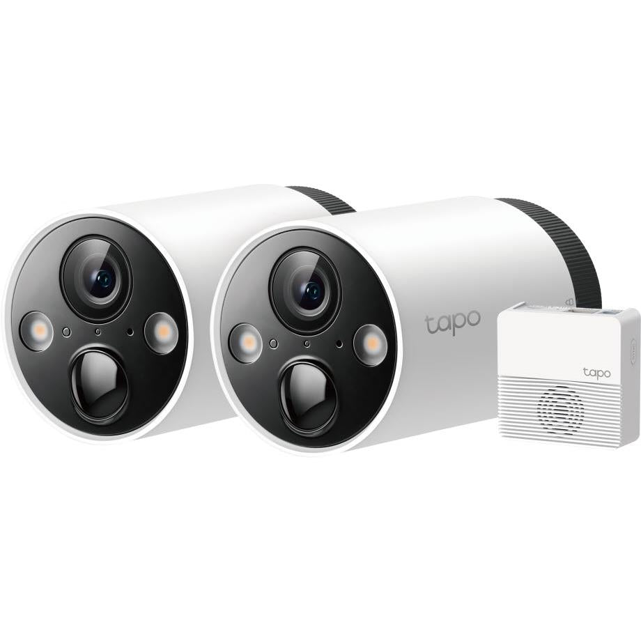 tp-link tapo smart 2k wire-free security camera system (2 pack)