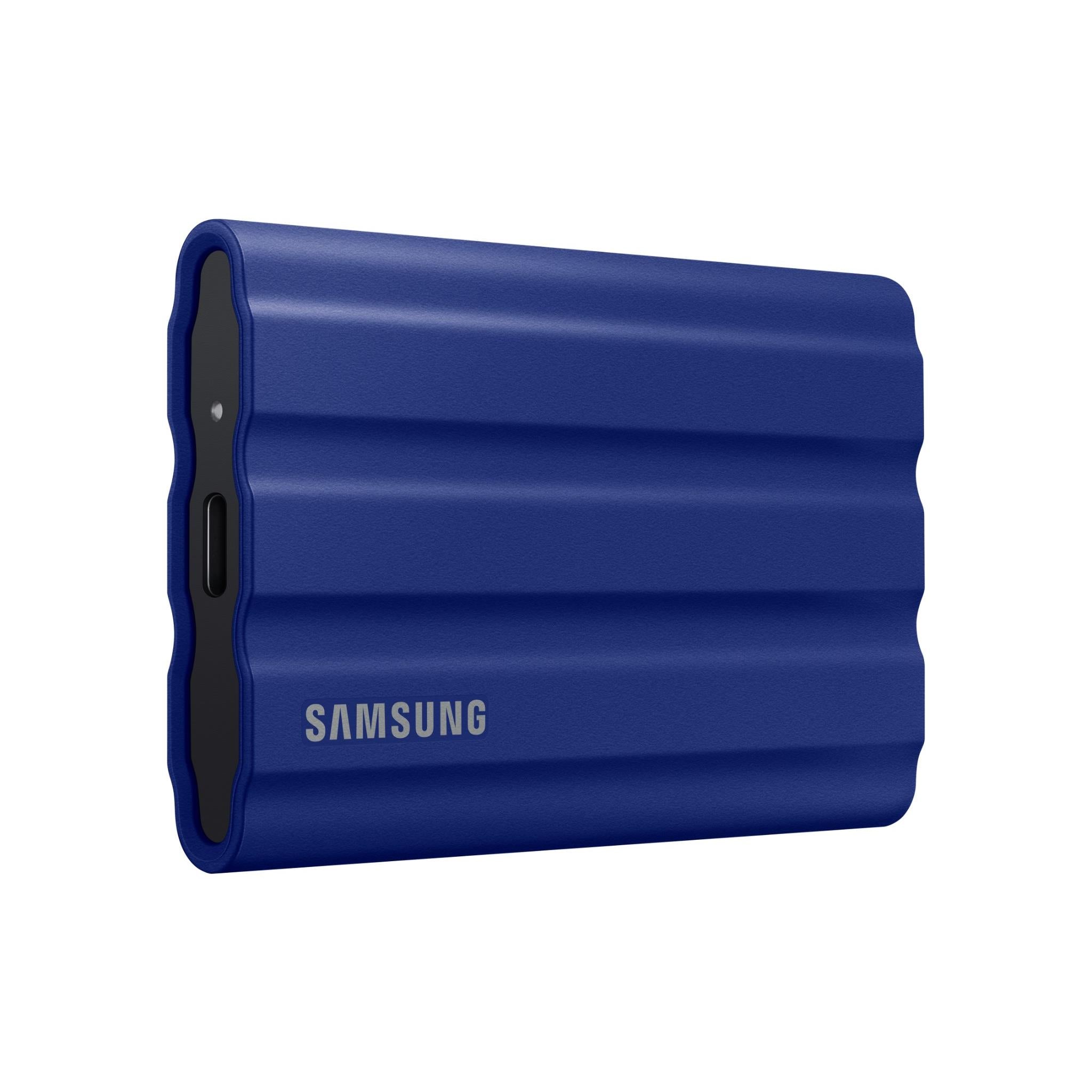 samsung portable t7 shield ssd 1tb (blue)