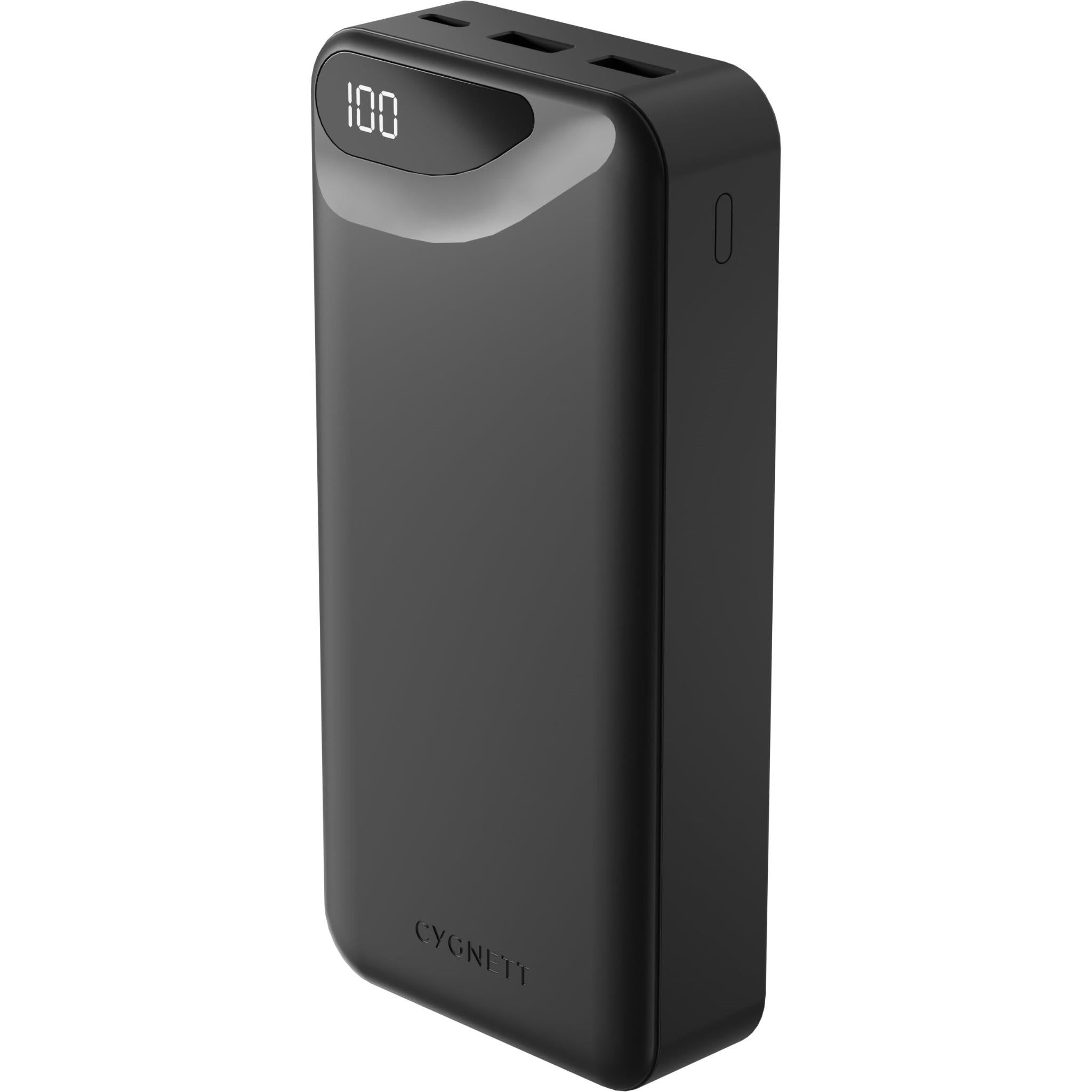 cygnett chargeup boost gen3 20k power bank (black)