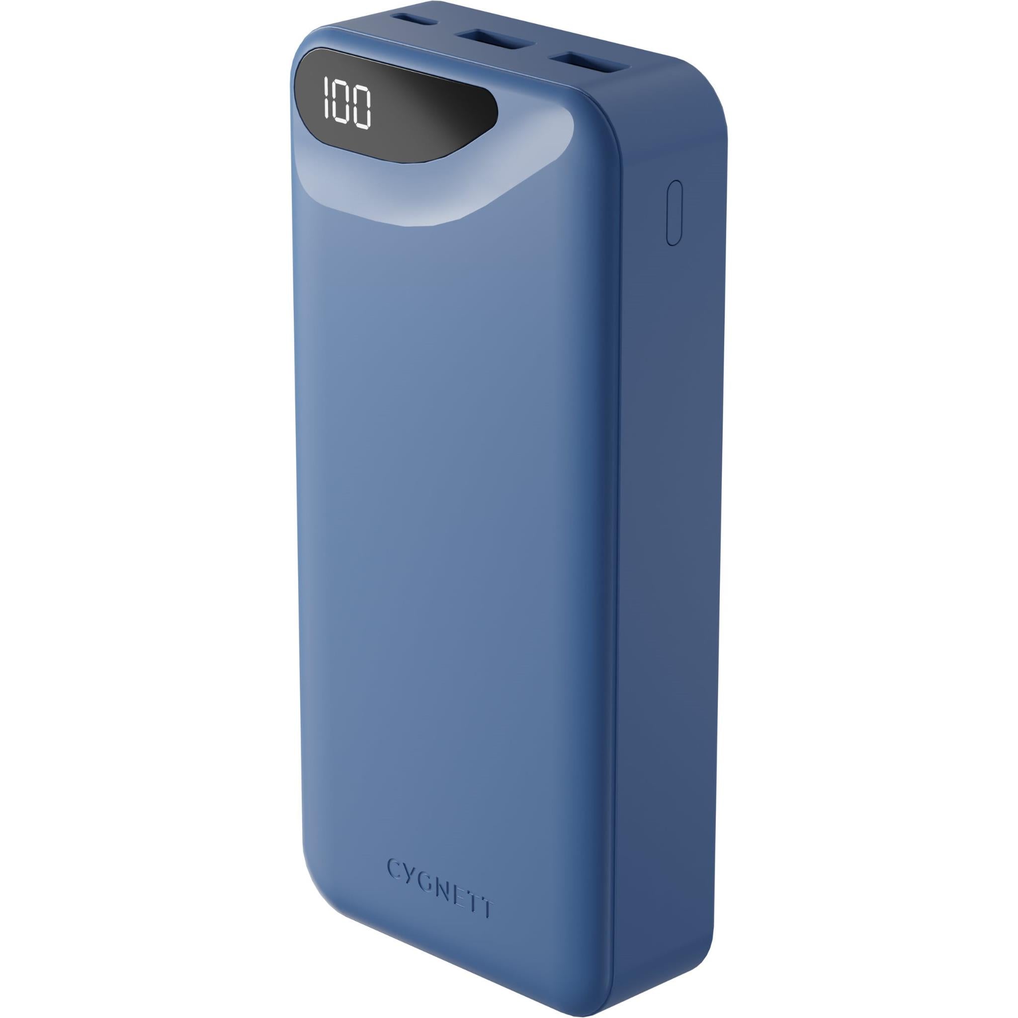 cygnett chargeup boost gen3 20k power bank (blue)