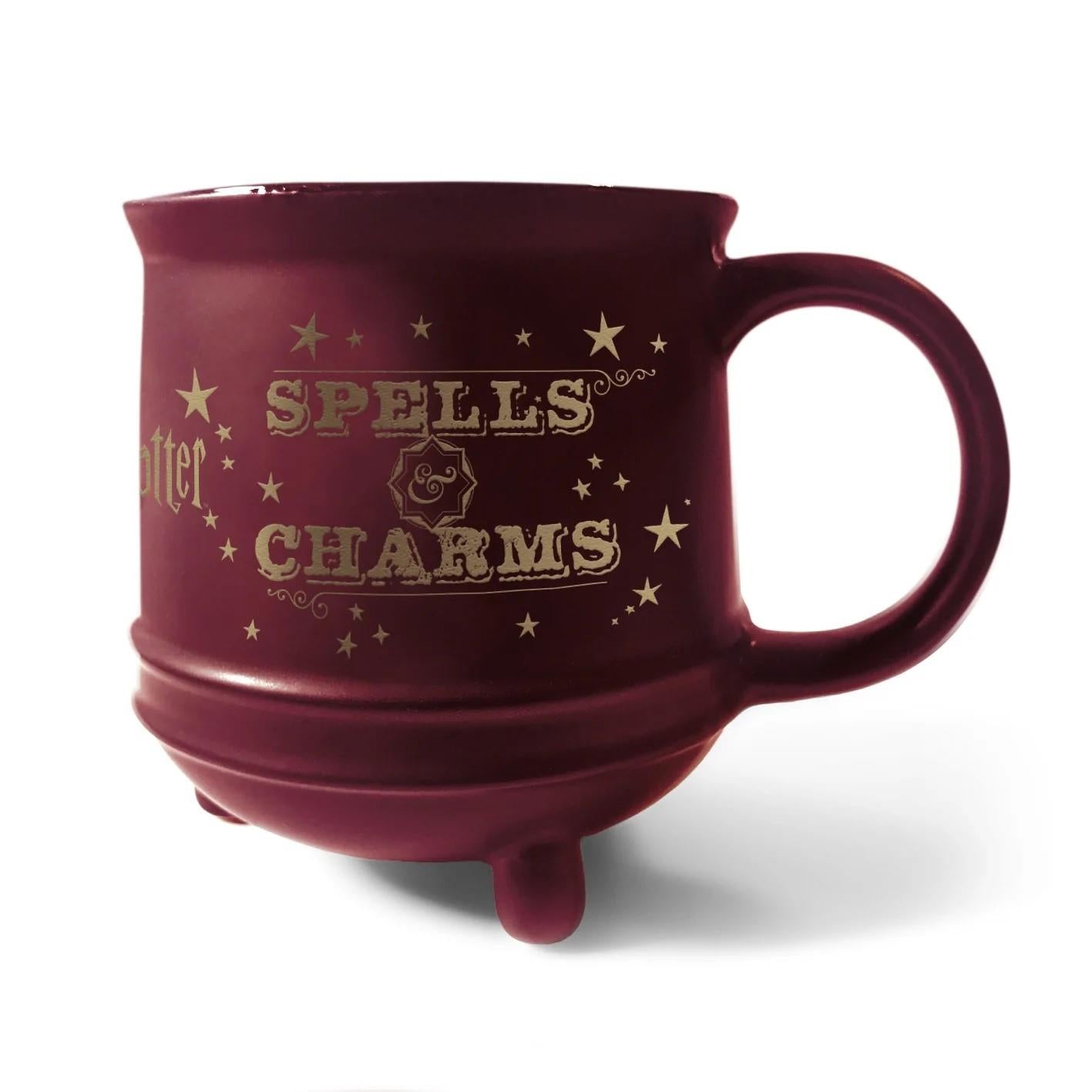 harry potter - spells & charms cauldren mug