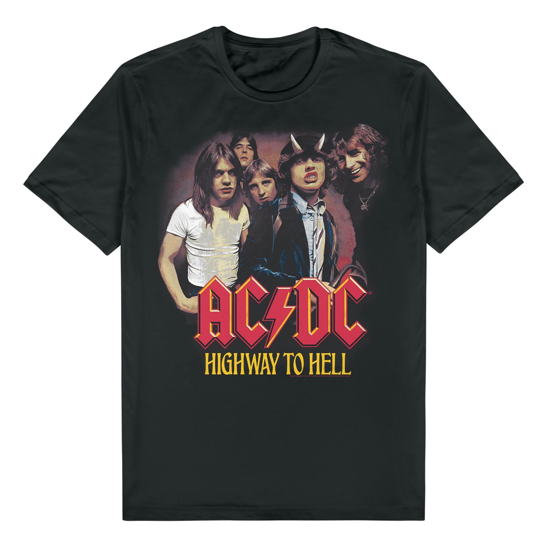 ac/dc - highway to hell t-shirt