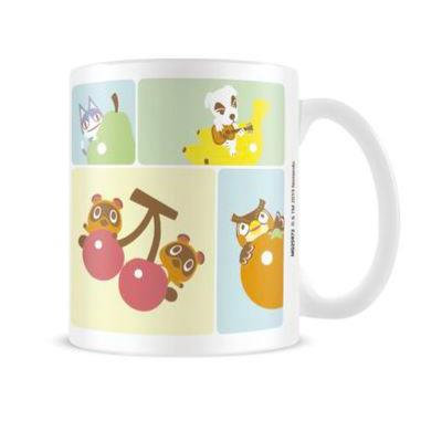 animal crossing - grid mug