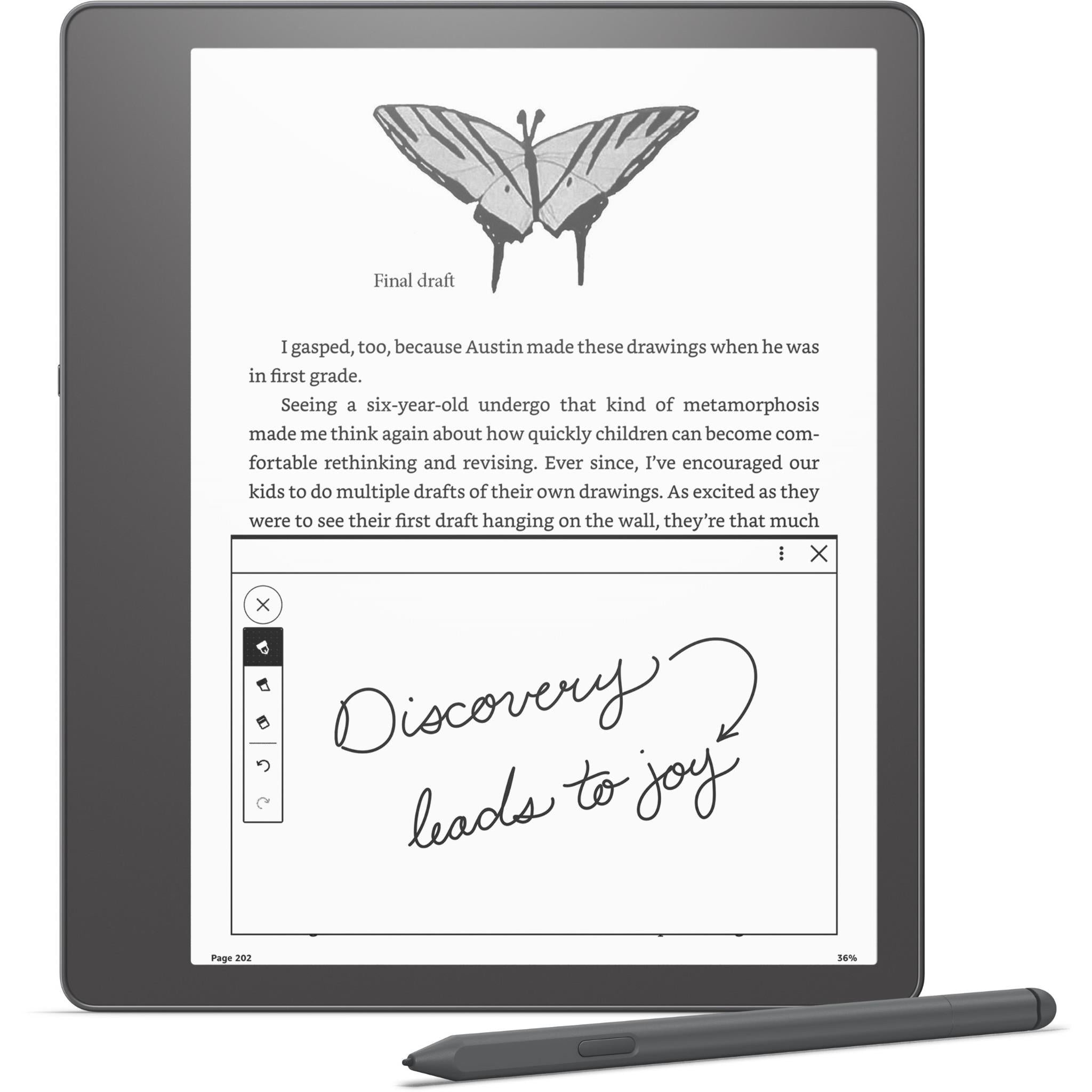 kindle scribe 10.2" with premium pen (16gb)