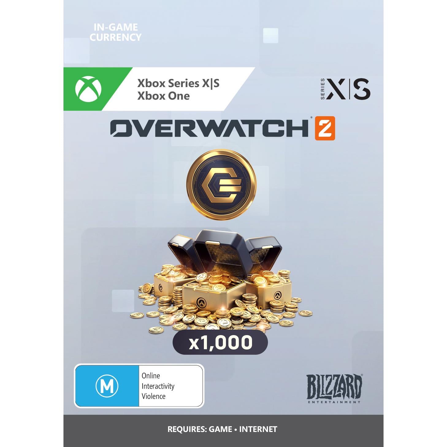 overwatch 2 - 1000 overwatch coins
