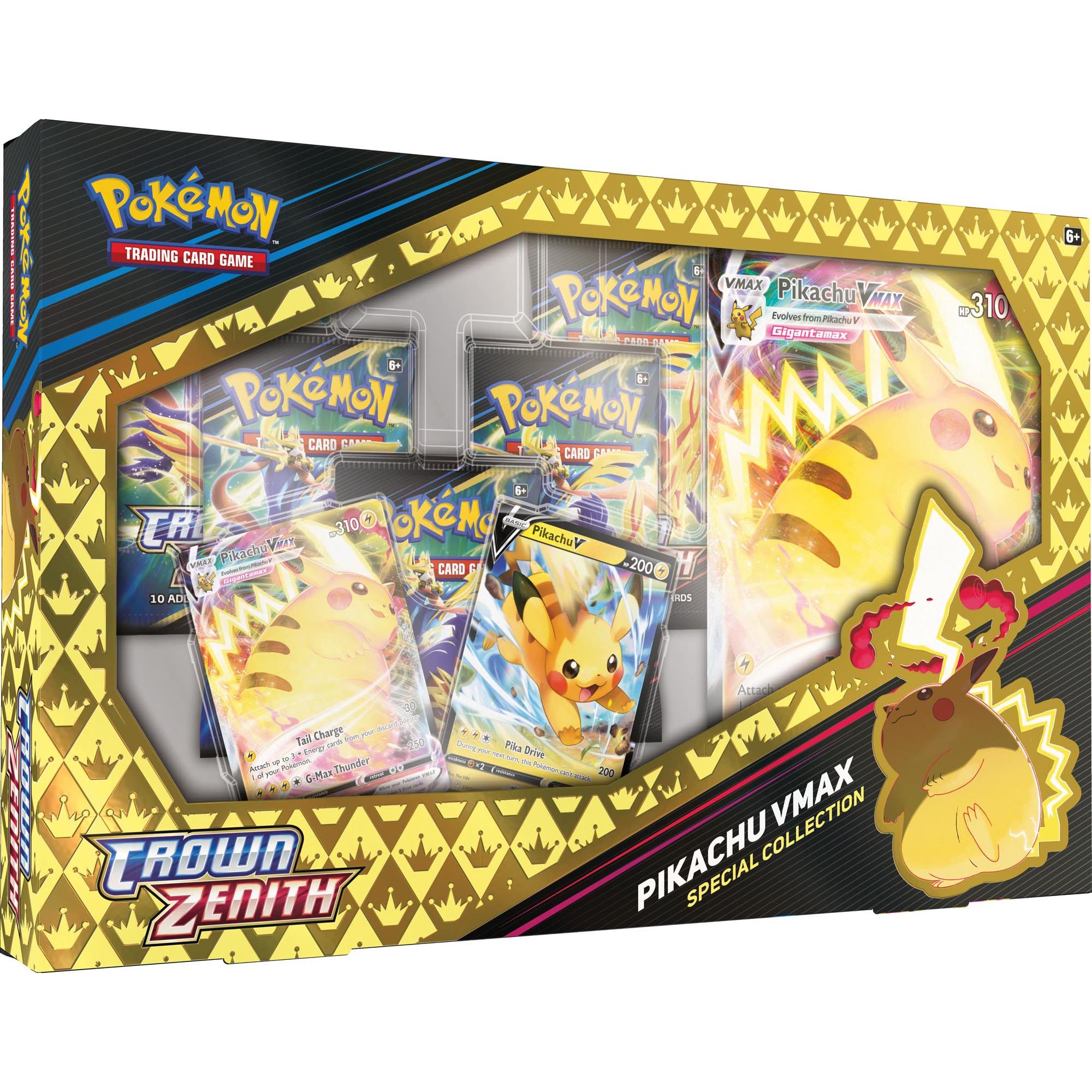 pokemon trading card game - crown zenith pikachu vmax box