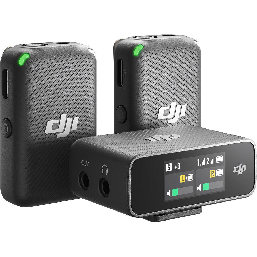 dji mic digital wireless microphone kit for camera & smartphone