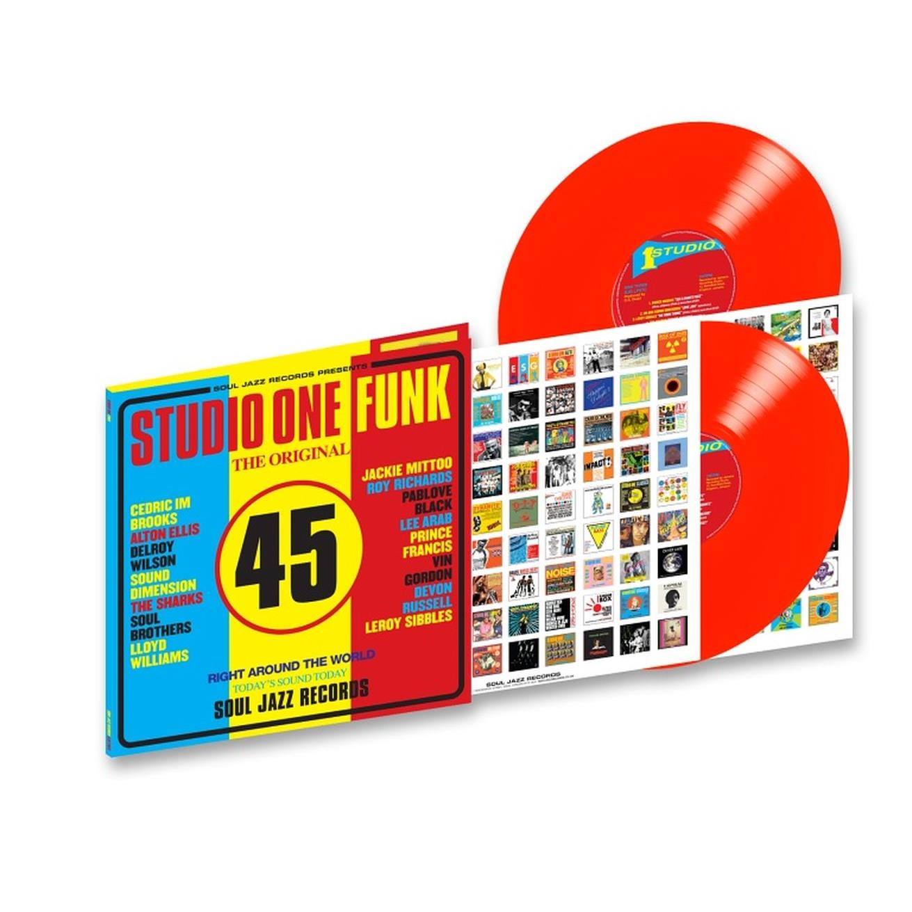 Soul Jazz Records Presents: Studio One Funk (Red Vinyl) - JB Hi-Fi