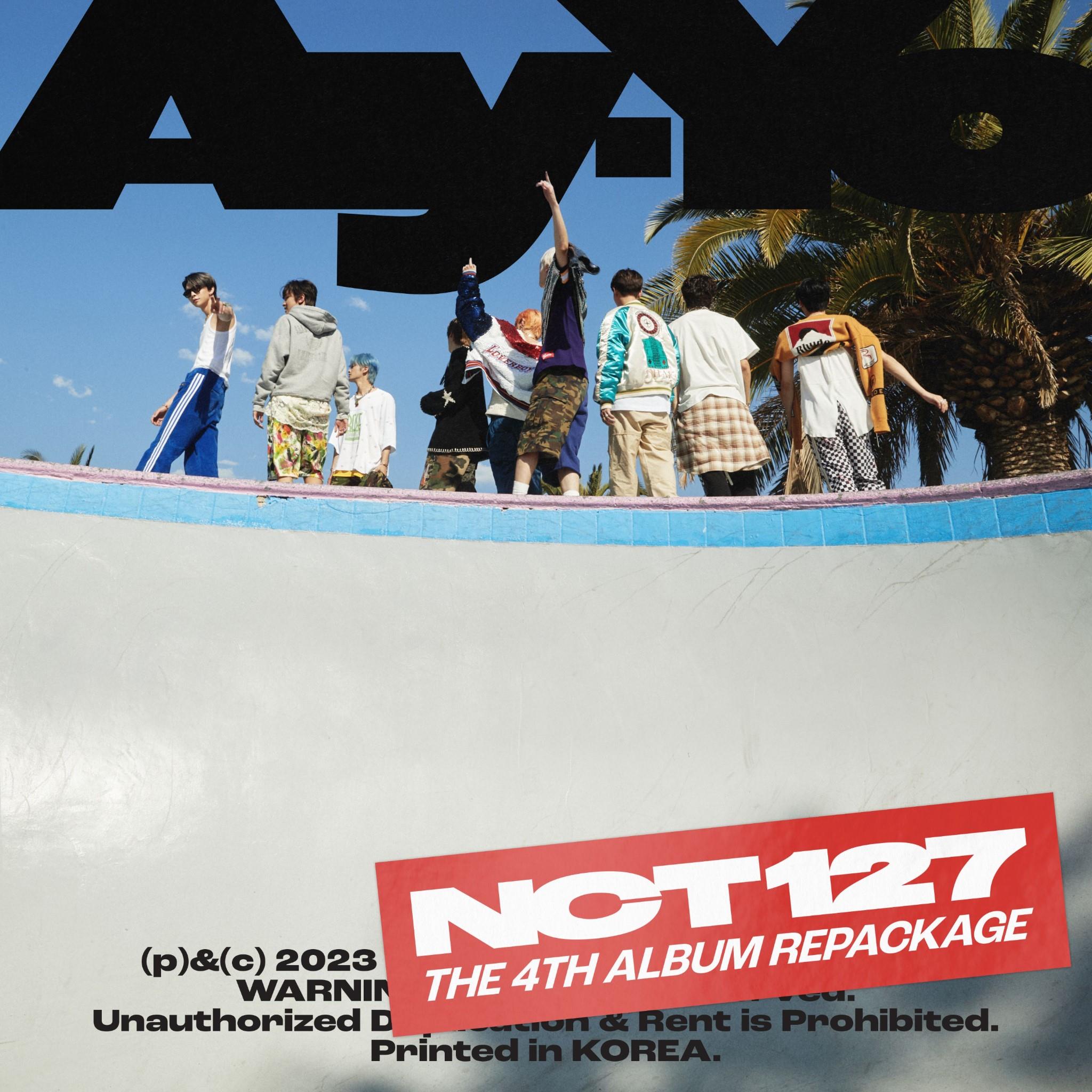 nct 127 the 4th album repackage 'ay-yo' (digipak)