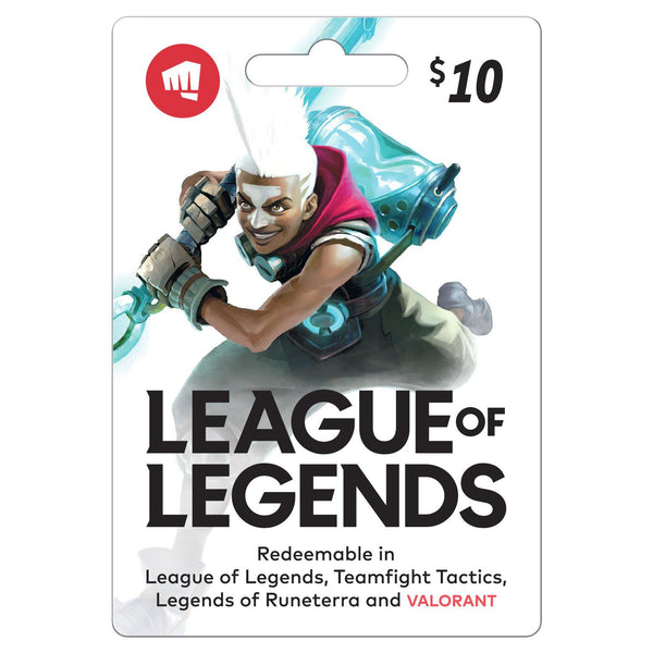 $10 League of Legends Game Card LEAGUE OF LEGENDS $10 - Best Buy