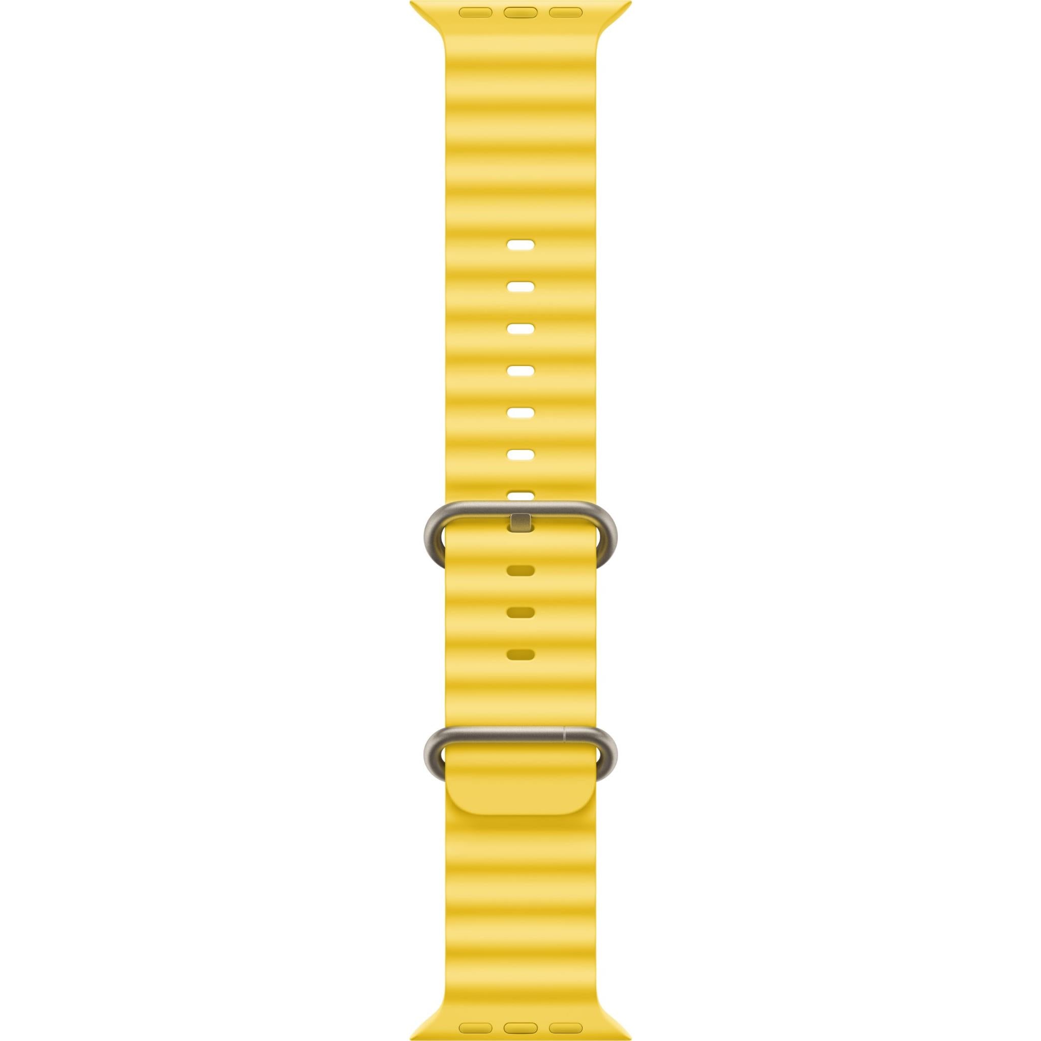apple watch ultra 49mm ocean band (yellow)