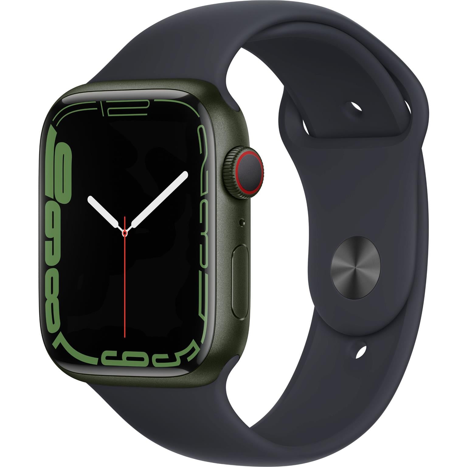apple watch series 7 45mm green aluminium case gps + cellular [^renewed]
