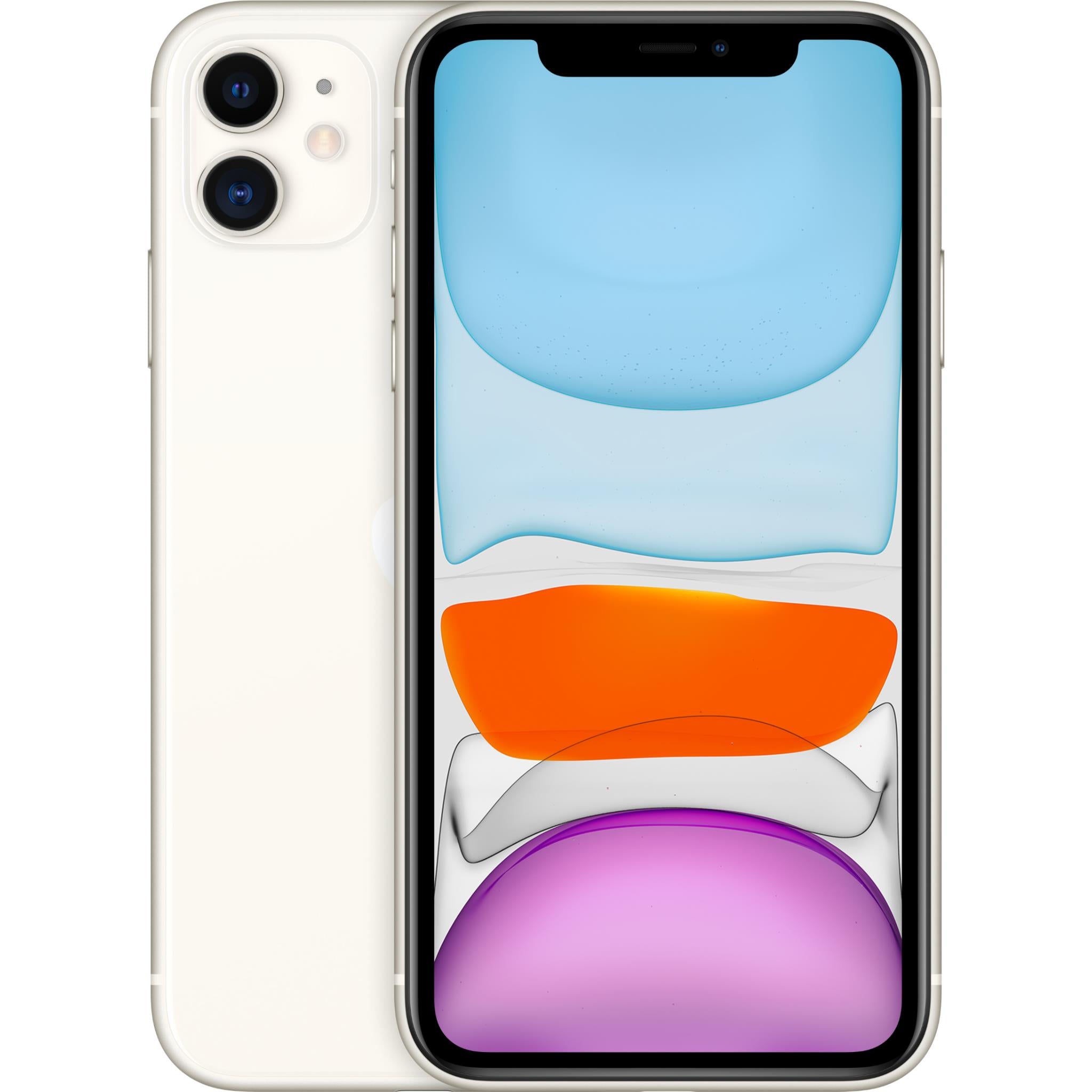 apple iphone 11 64gb (white) [^renewed]