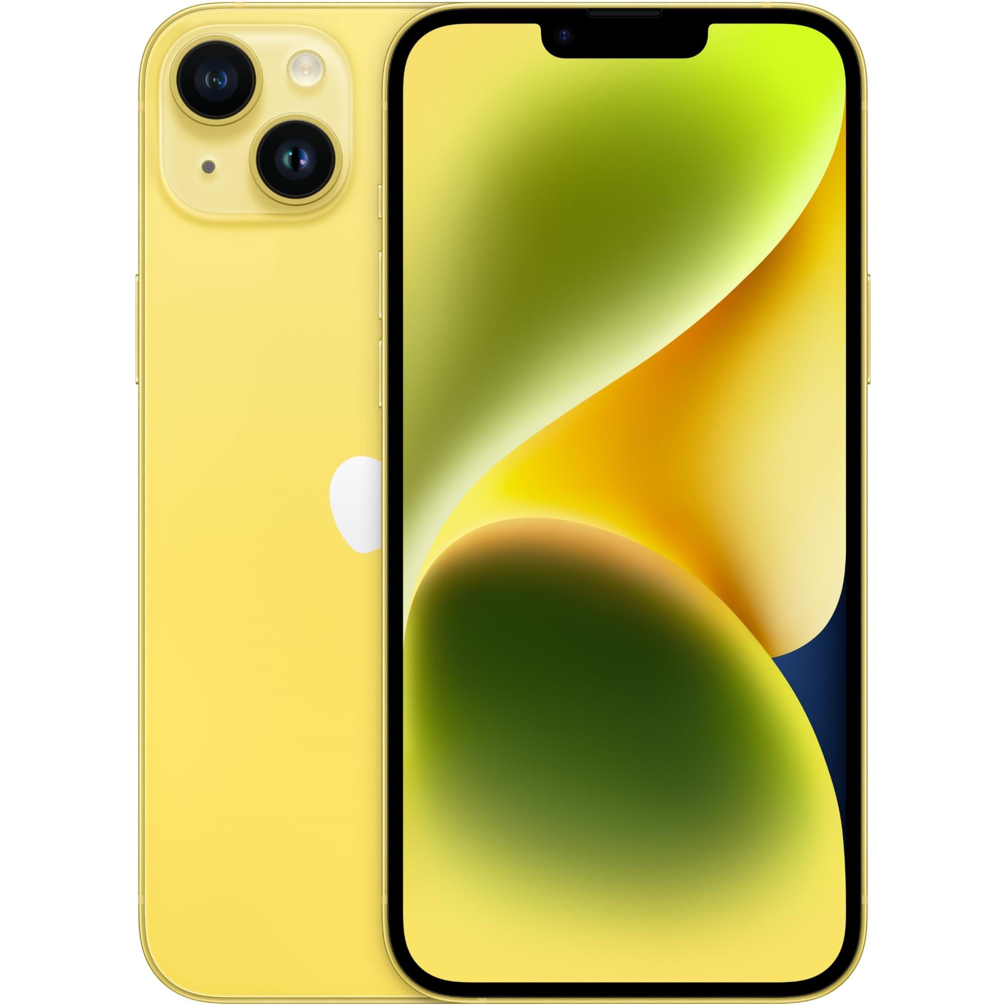 apple iphone 14 plus 256gb (yellow)