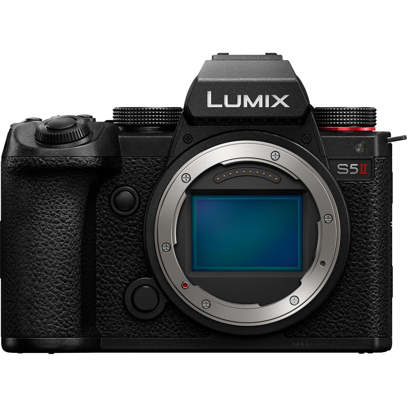 panasonic lumix s5ii full-frame mirrorless camera (body only) [6k video]