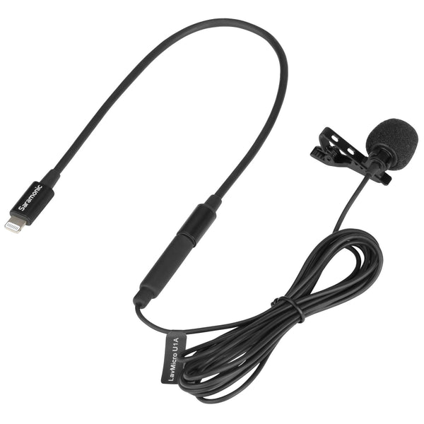 Saramonic Lavalier Microphone with USB-C w/6.6-foot (2m) Cable &Right-Angle  USB-C Adapter (LavMicro U3A) LAVMICROU3A - Best Buy