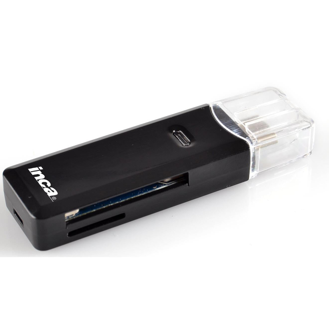 inca usb-c pen multi card reader