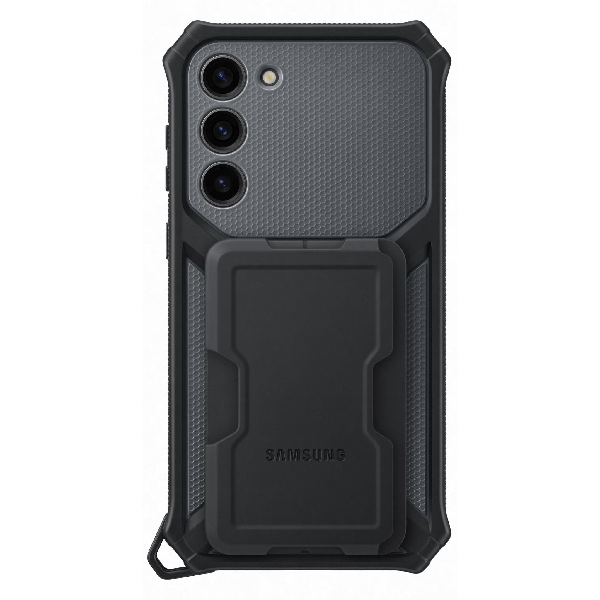 samsung rugged cover for galaxy s23+ (black)