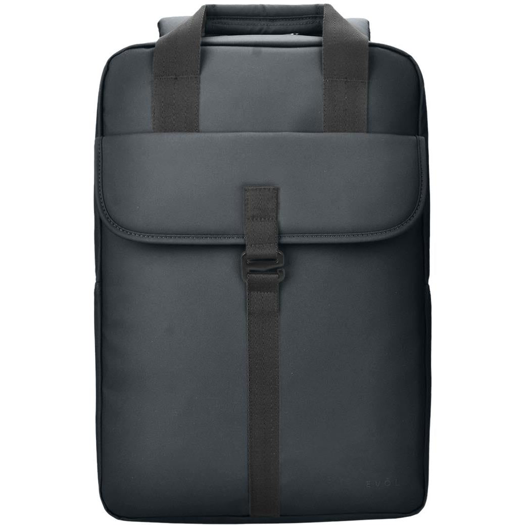 evol krispo 15.6" laptop backpack (black)