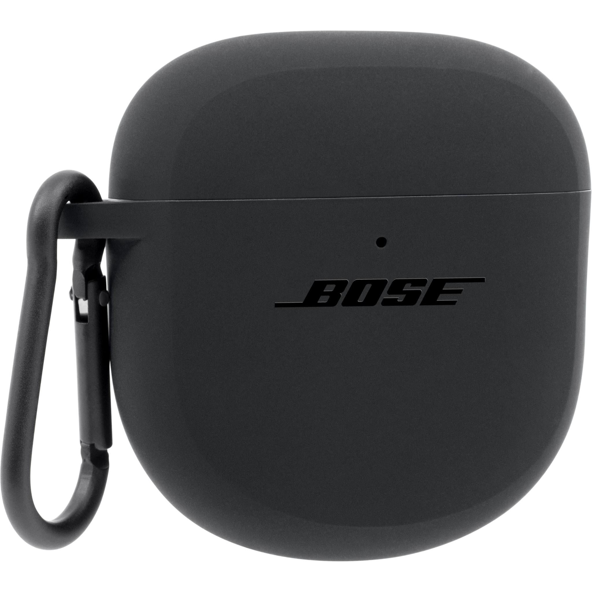 bose quietcomfort earbuds ii silicone case cover (triple black)