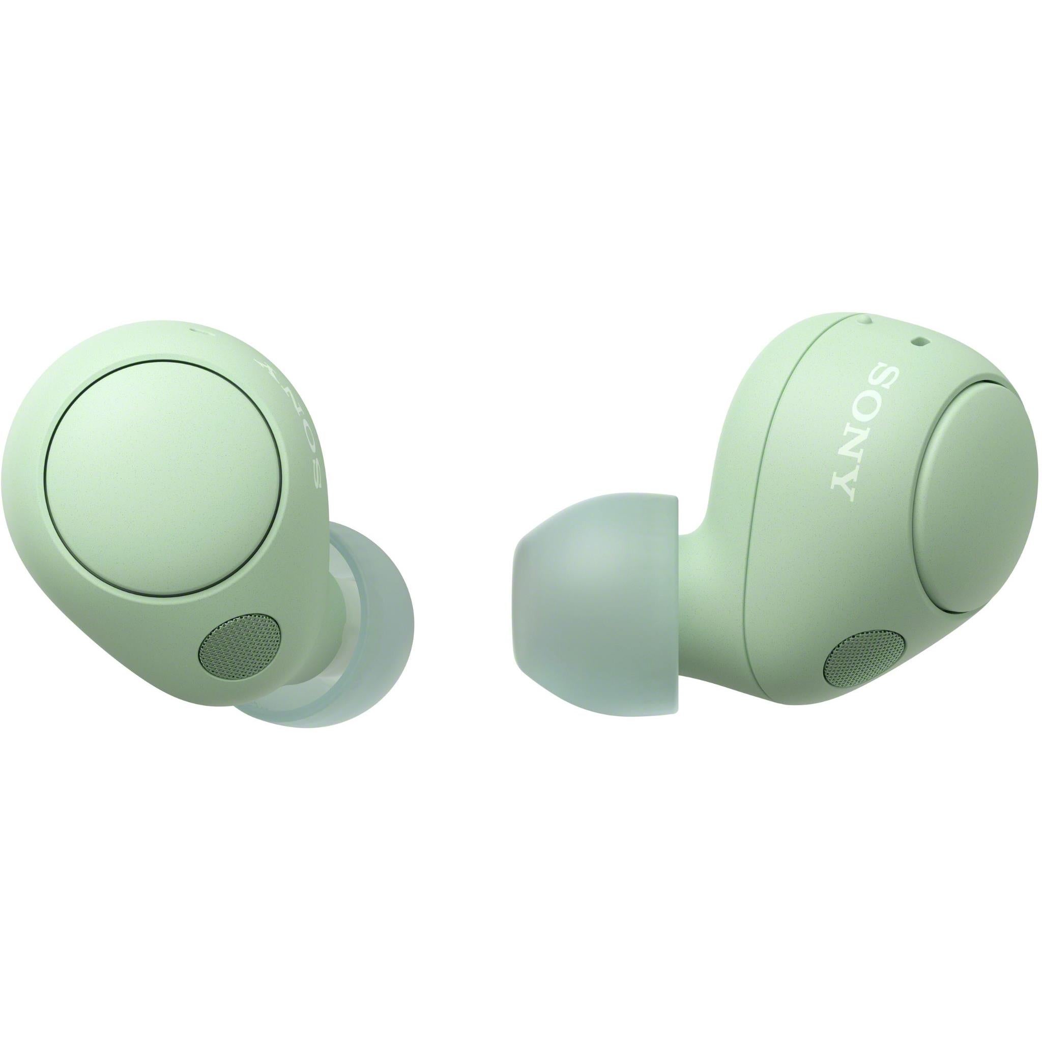 sony wf-c700n truly wireless noise cancelling in-ear headphones (sage green)