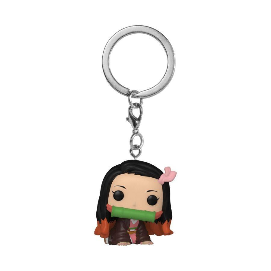 demon slayer - nezuko pop! keychain