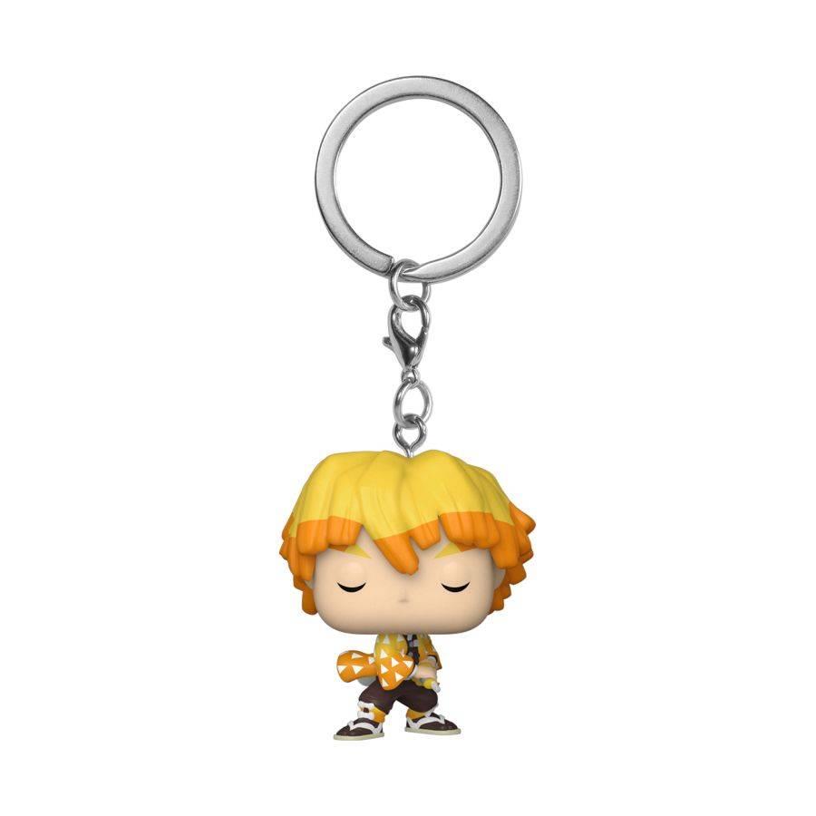 demon slayer - zenitsu pop! keychain