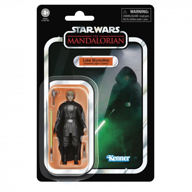 star wars the vintage collection: the mandalorian - luke skywalker (imperial light cruiser) figure