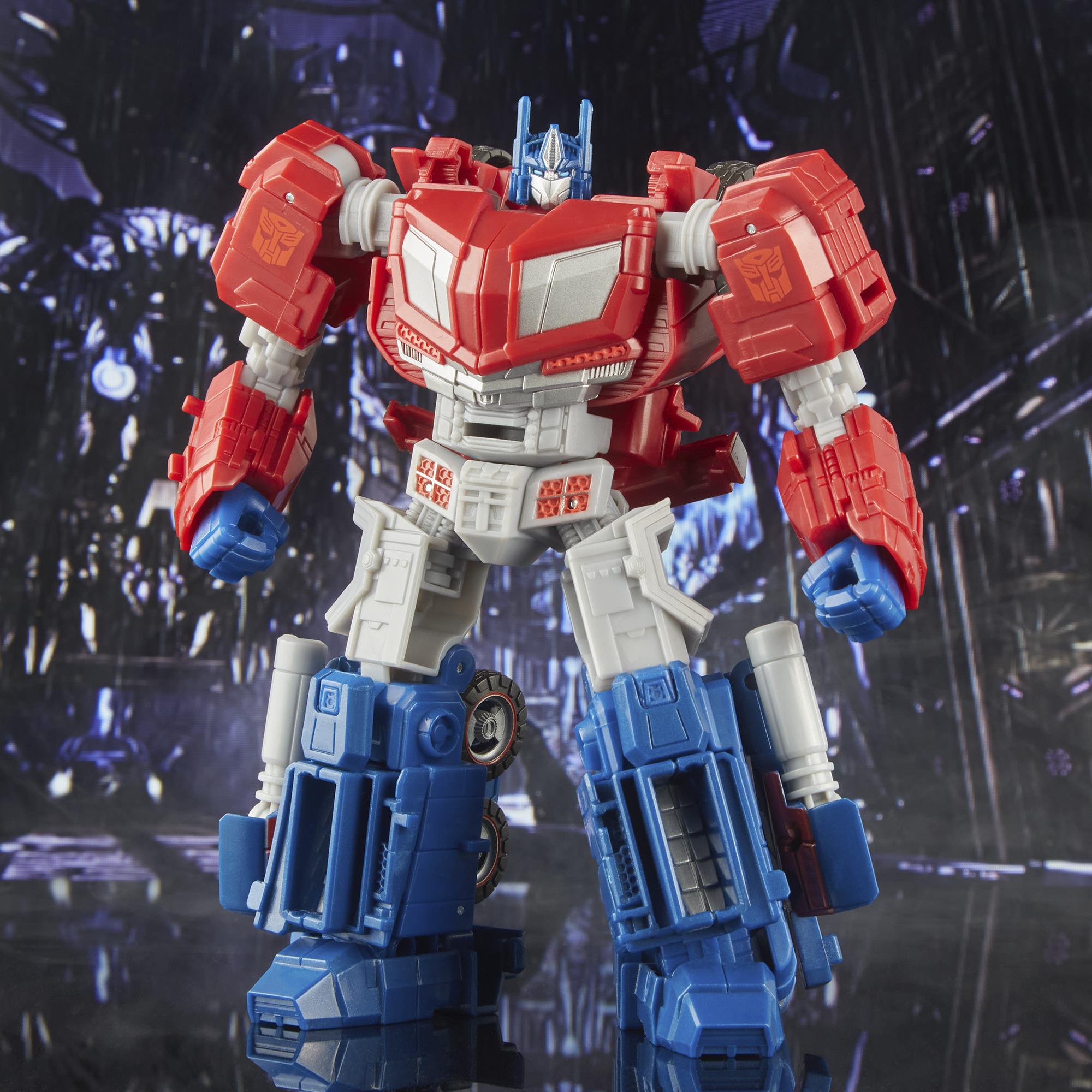 transformers studio series voyager 03 gamer edition optimus prime figure