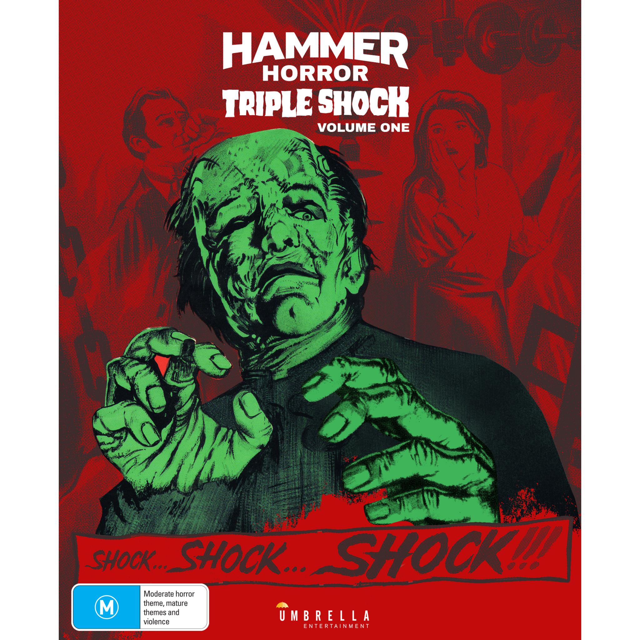 hammer triple shock collection vol. 1: the evil of frankenstein/paranoiac!/nightmare