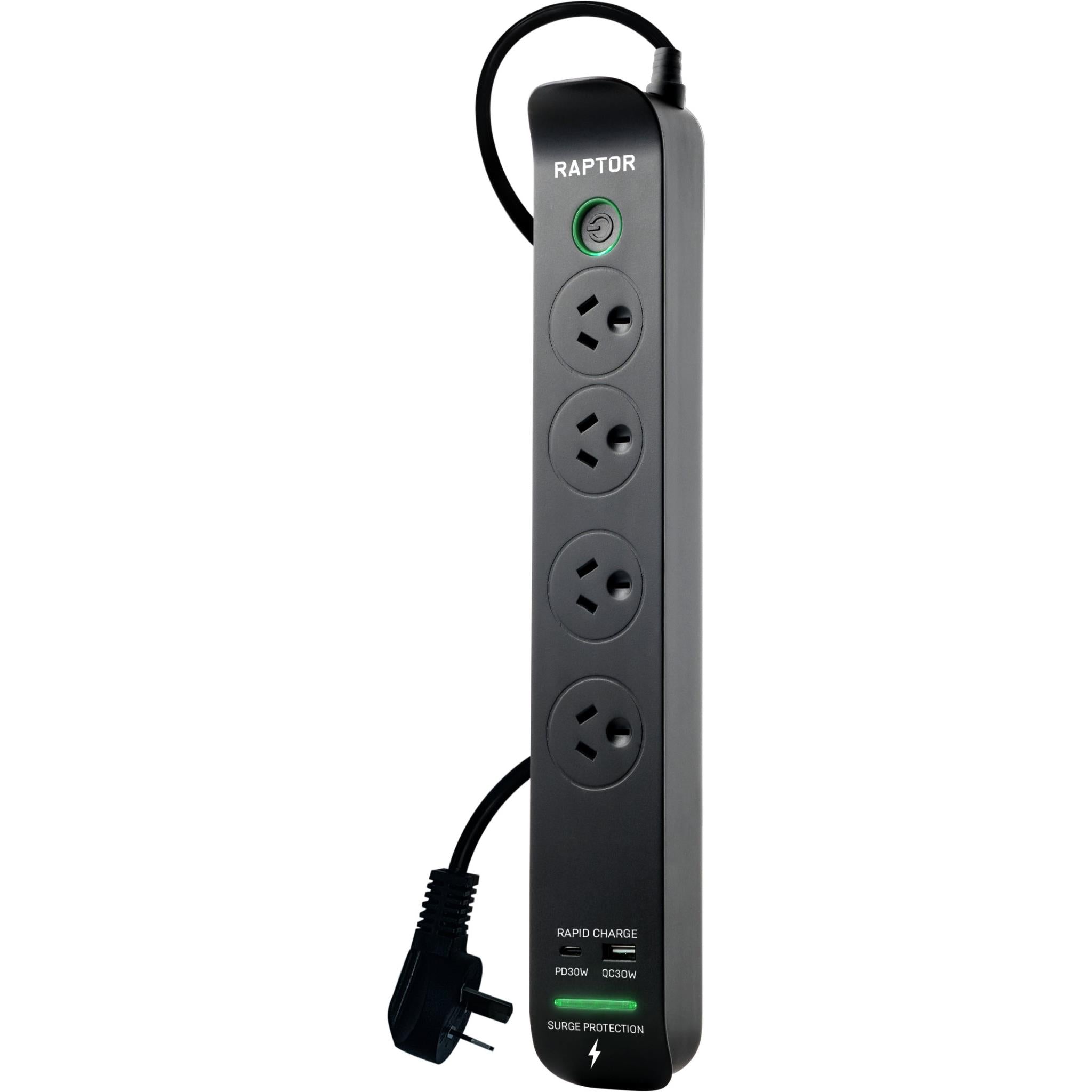 Belkin 8-Outlet Surge Protector Power Strip, Wall-Mountable with 8 AC  Outlets, 2M Power Cord, & Green Indicator Light - 2 USB-C Ports w/USB-C PD  Fast