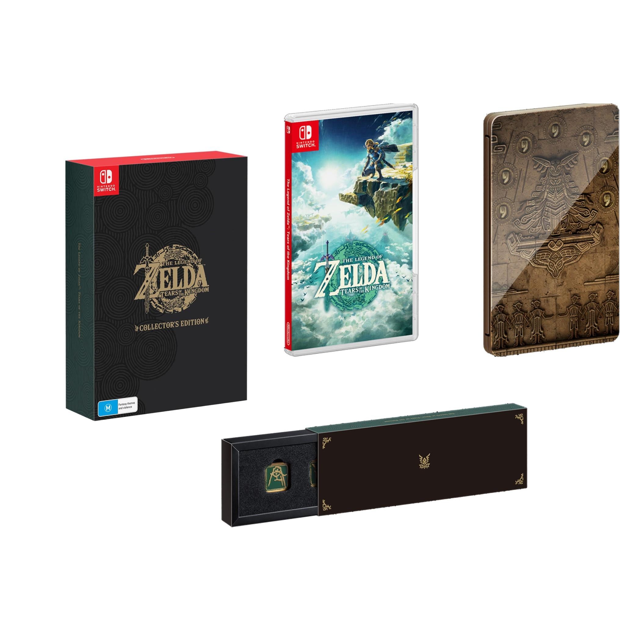 the legend of zelda:tears of the kingdom collector's edition