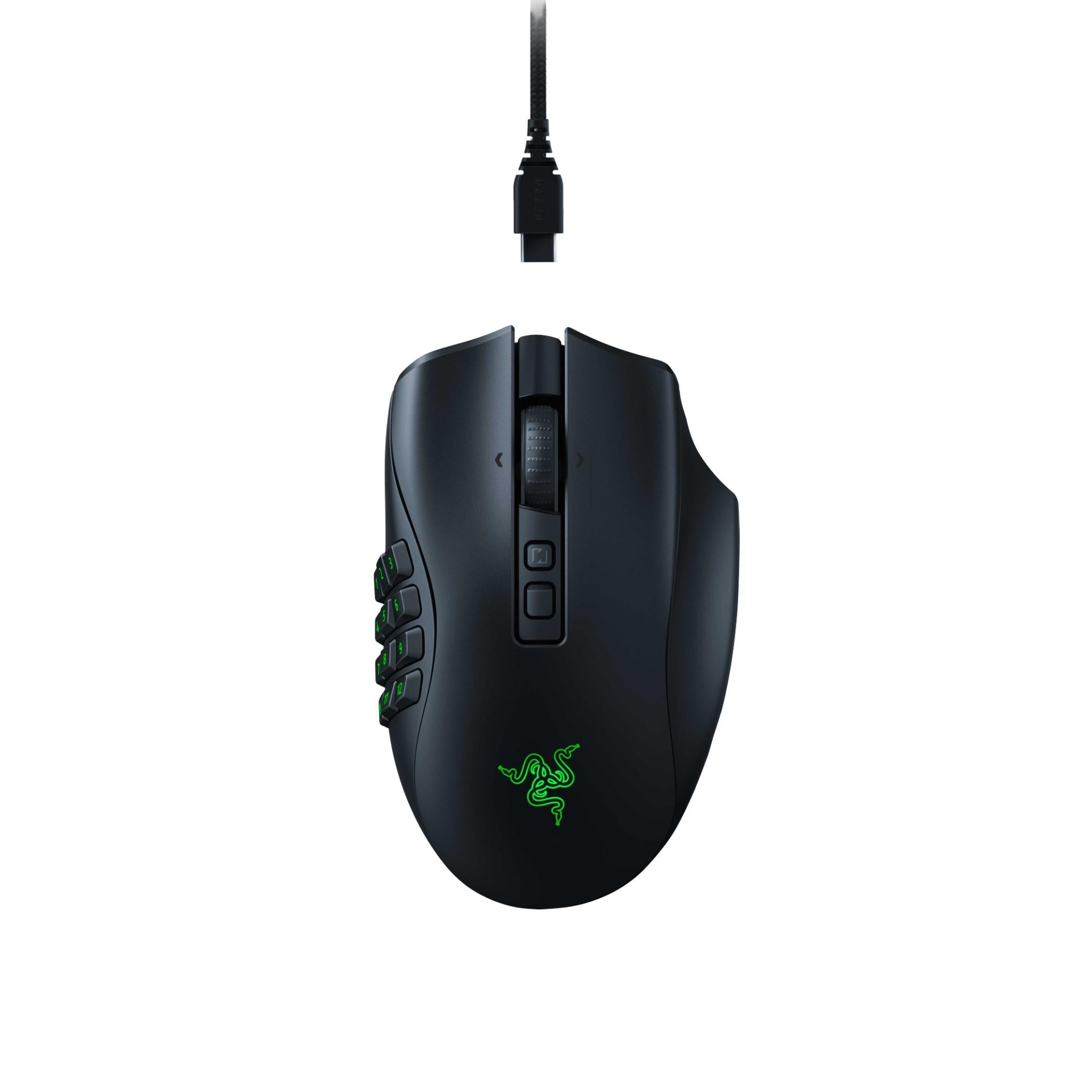 razer naga v2 pro wireless mmo gaming mouse