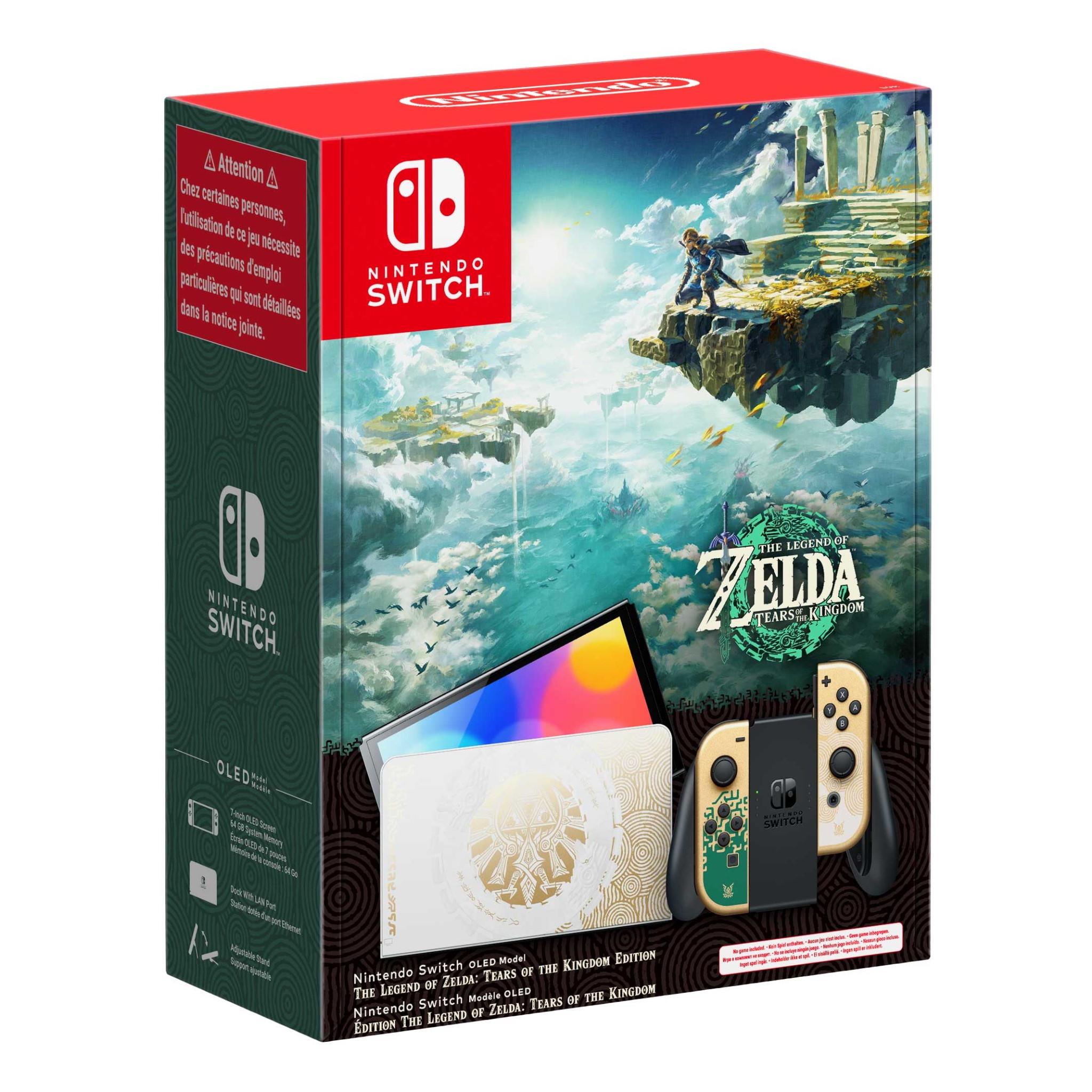 nintendo switch oled model the legend of zelda: tears of the kingdom edition