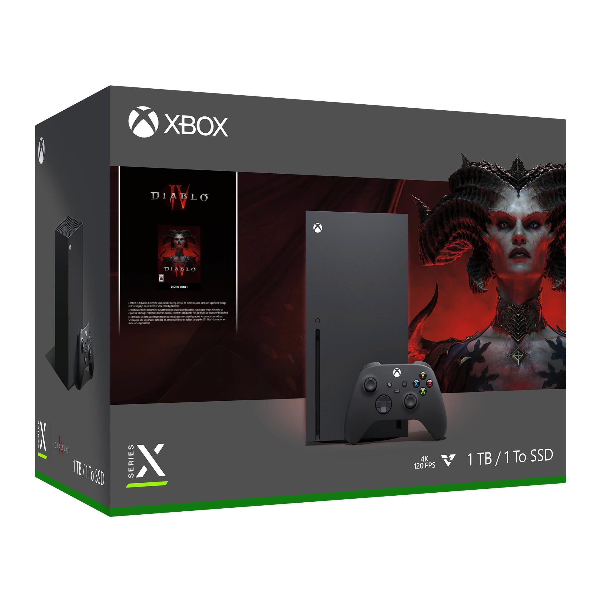 xbox series x console diablo iv bundle