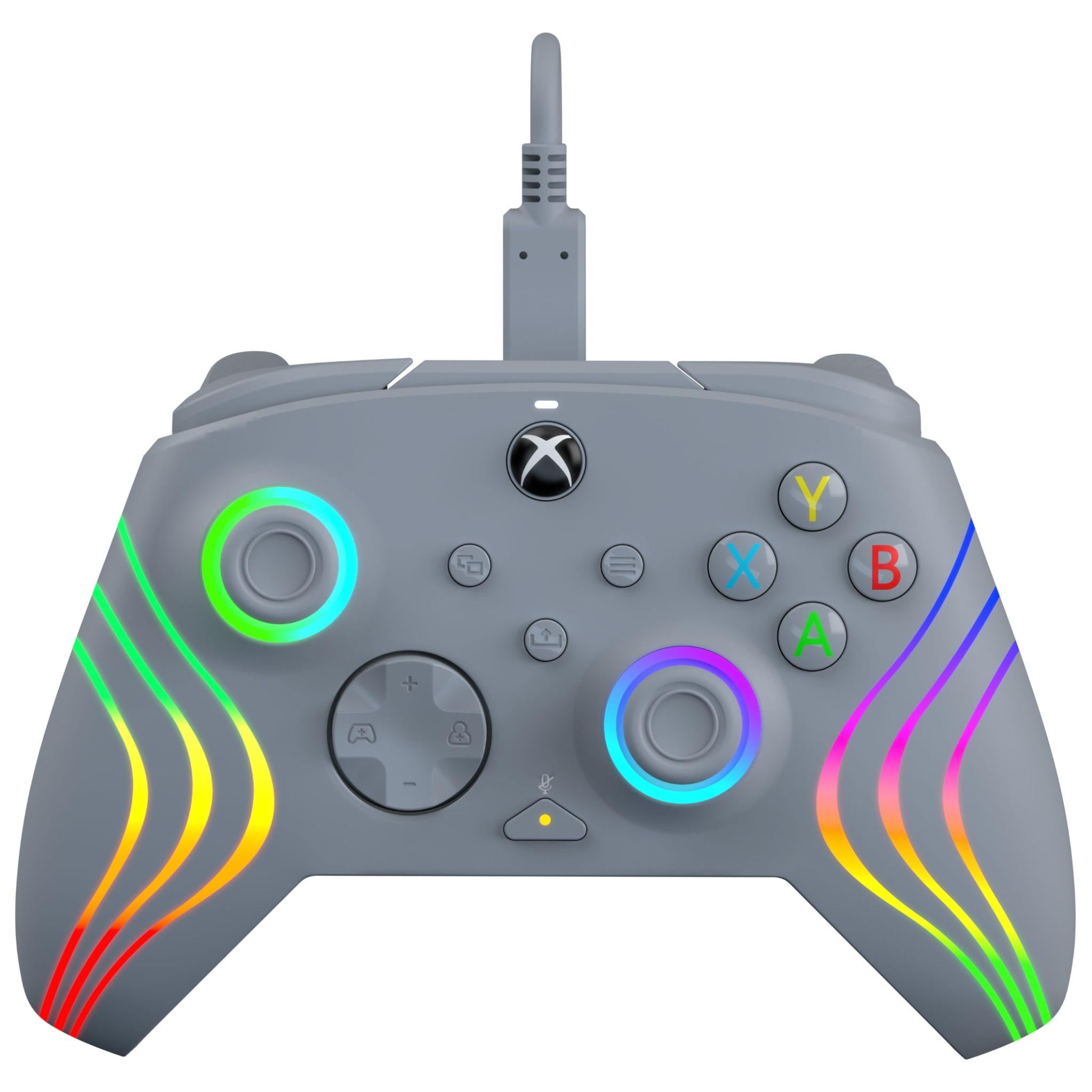 afterglow wave wired controller for xbox series x/s (grey)