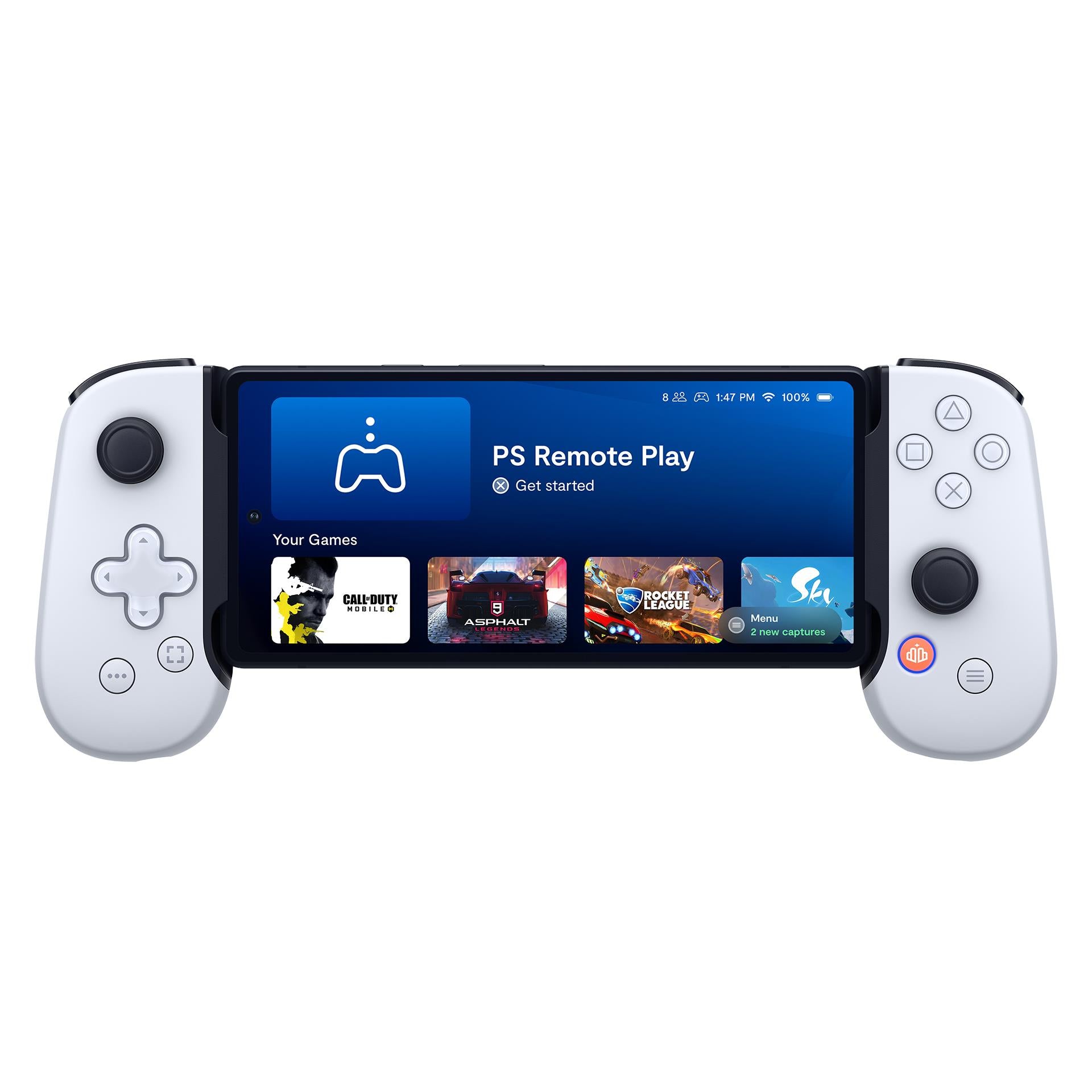 backbone one mobile gaming controller for android (playstation edition)