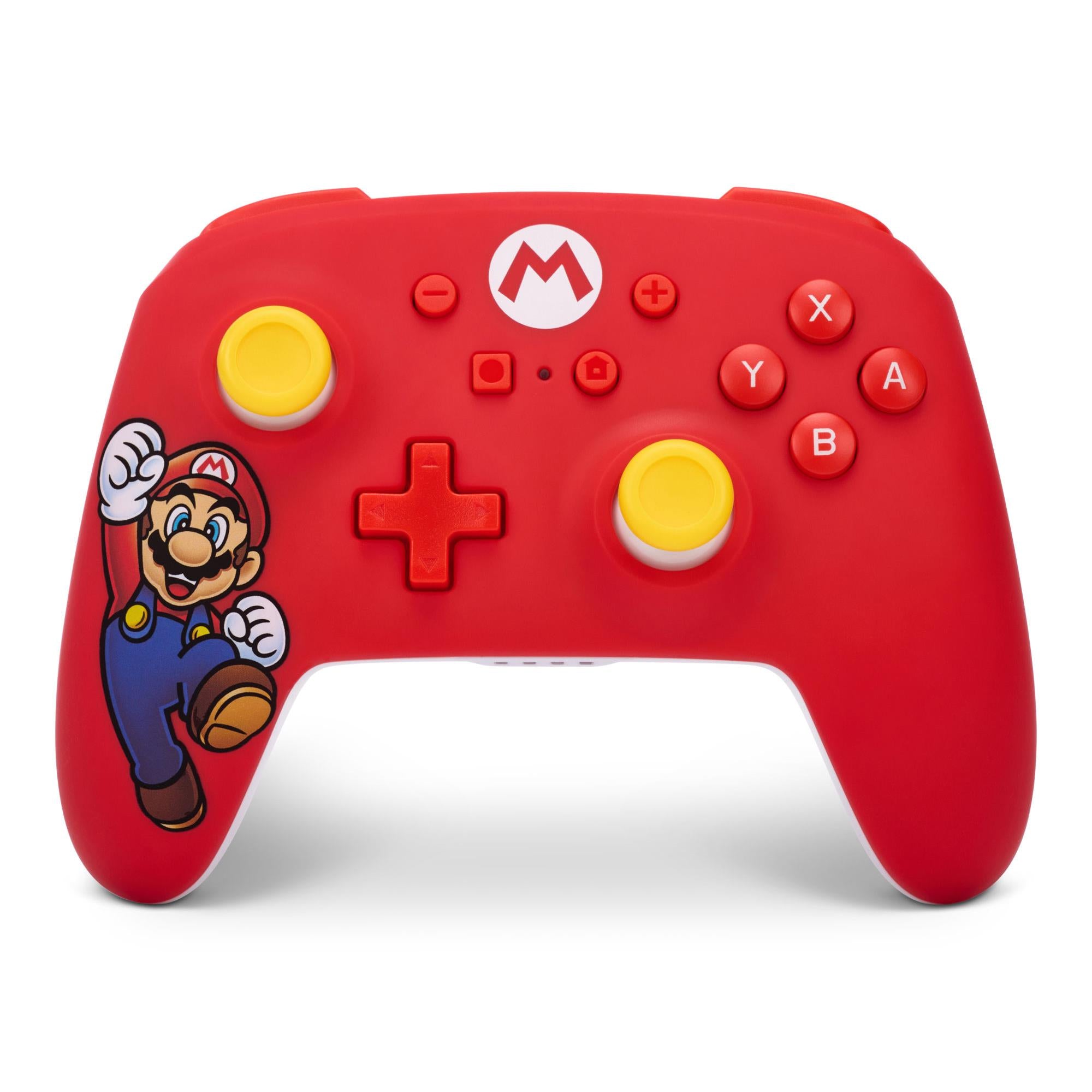 powera wireless controller for nintendo switch (mario joy)