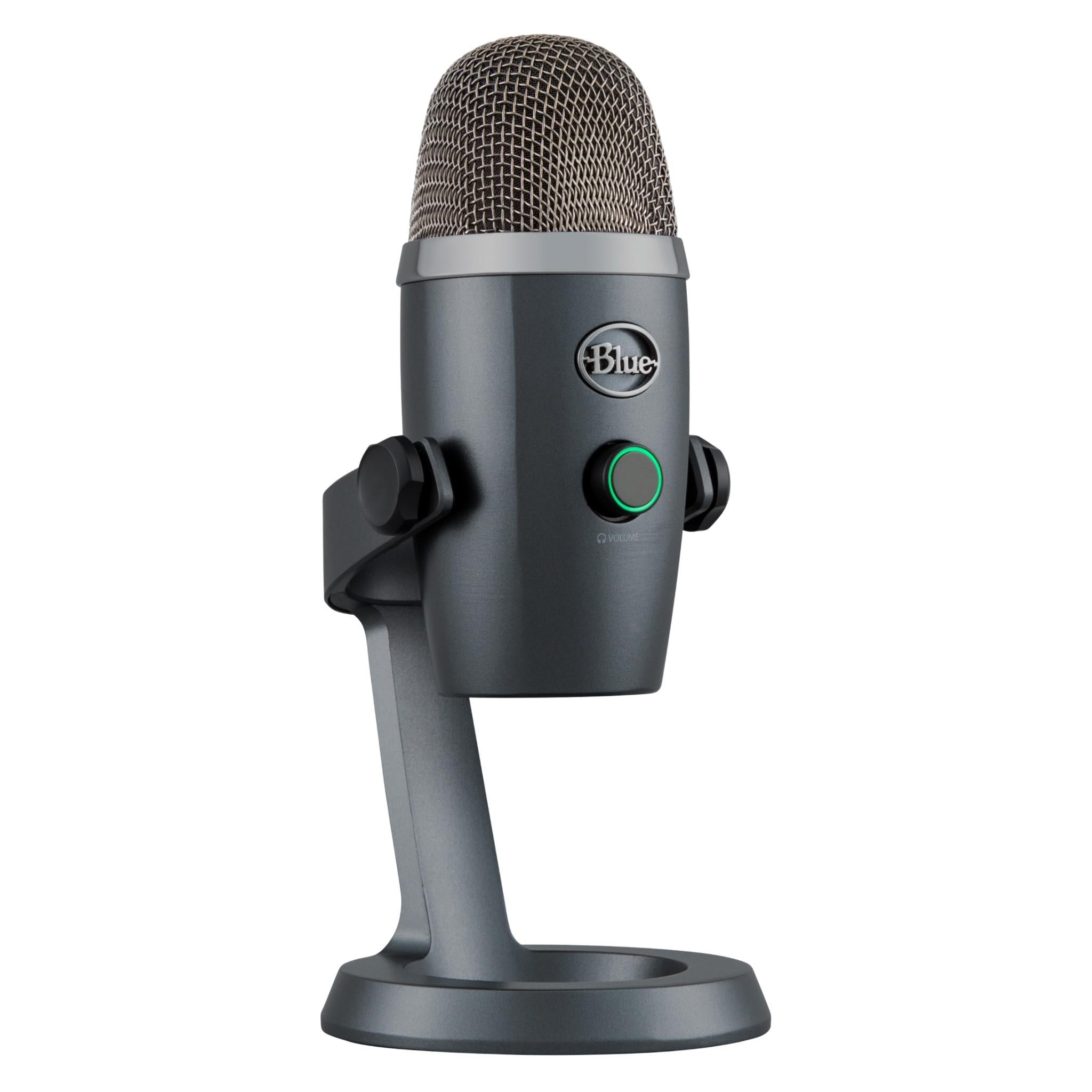 blue yeti nano usb microphone (grey)